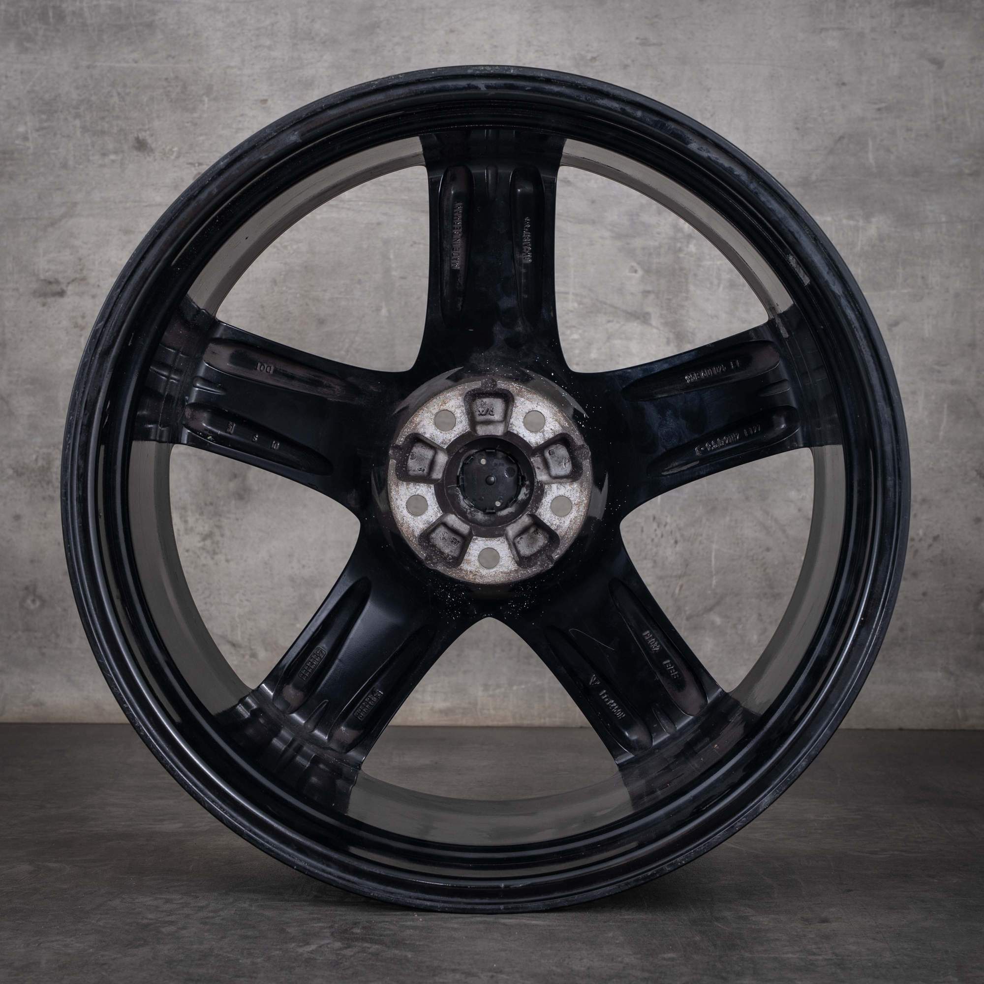 Jante oem Porsche Macan II 21 pouces 95B601025EF Sport Classic noire polie brillante