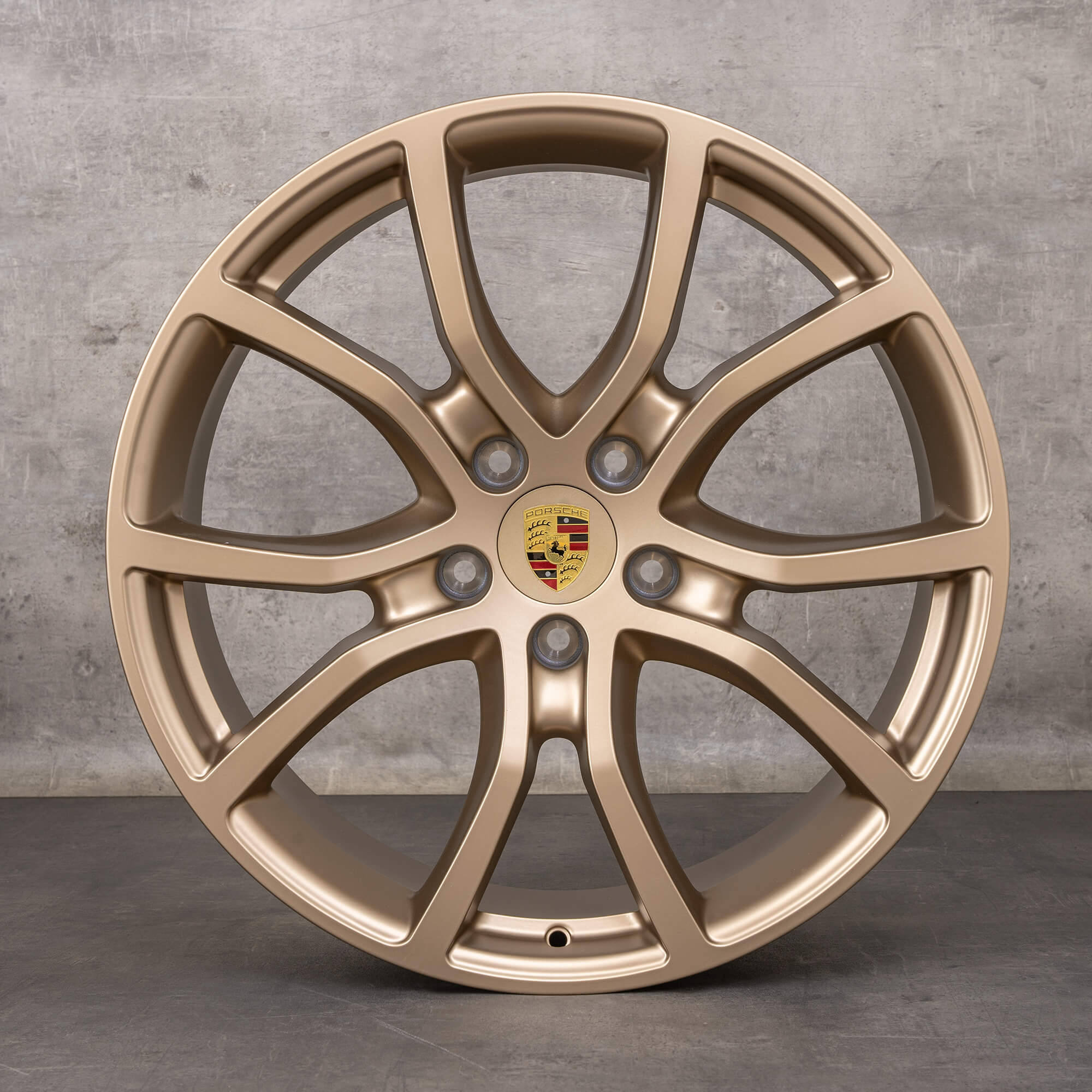 Jantes d'origine Porsche Cayenne 9YA 21 pouces 9Y0601025DB 9Y0601025DC neodyme mat NEUF