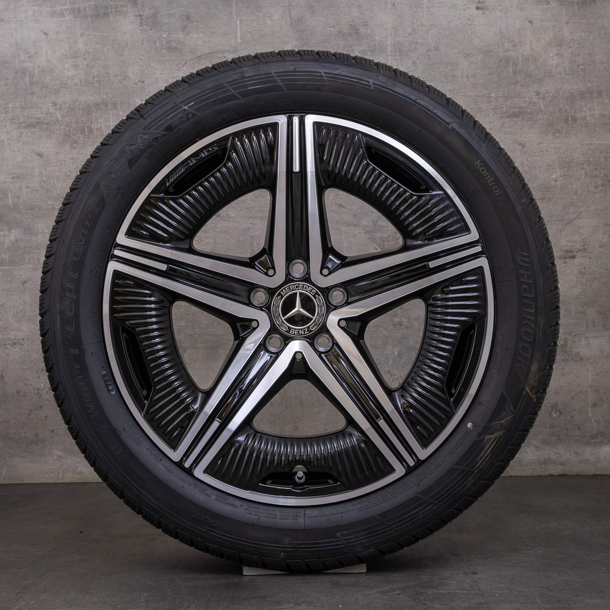 OEM Mercedes Benz EQE AMG snow tire packages 19 inch V295 rims