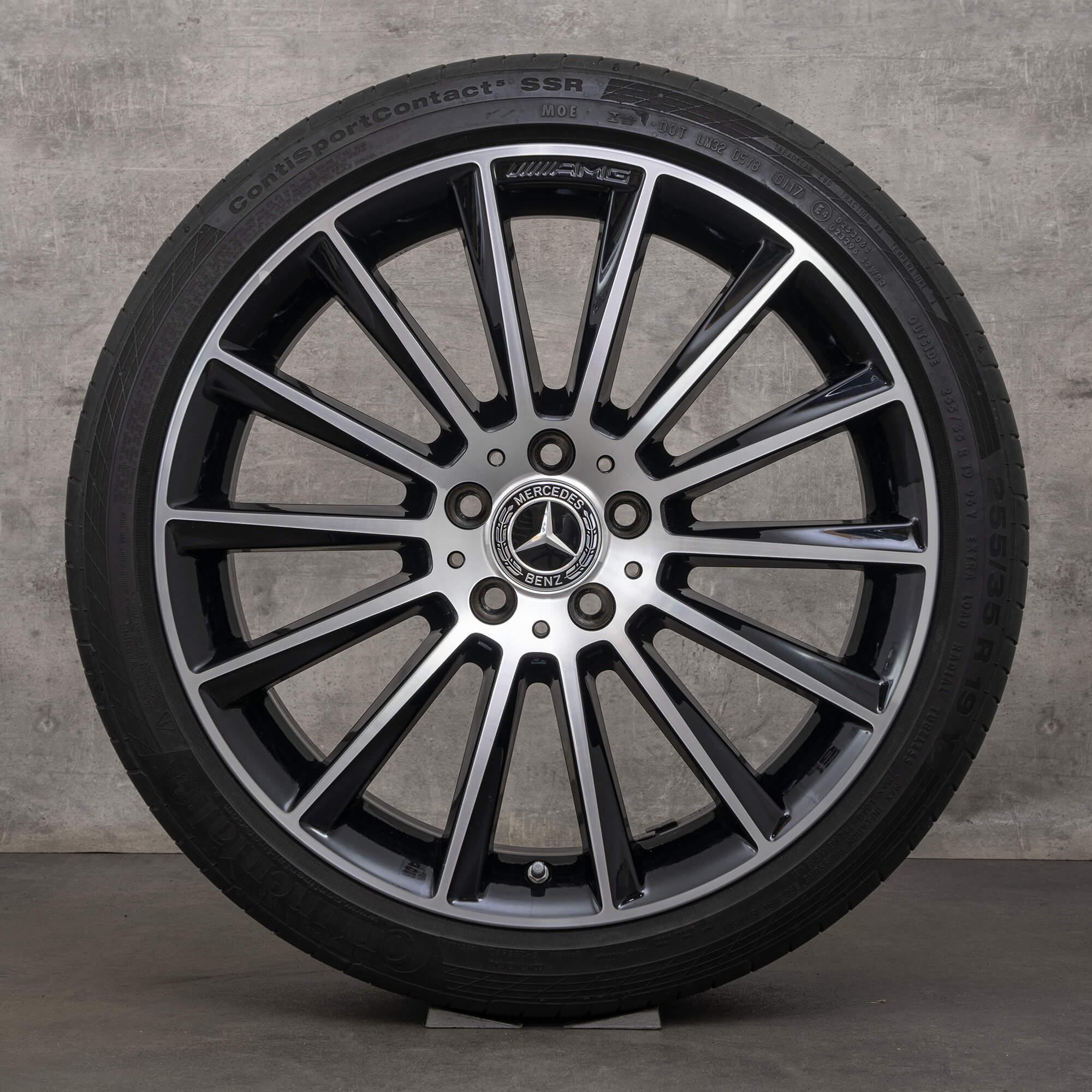 AMG Mercedes Benz C-Class W205 S205 A205 C205 summer wheels 19 inch rims