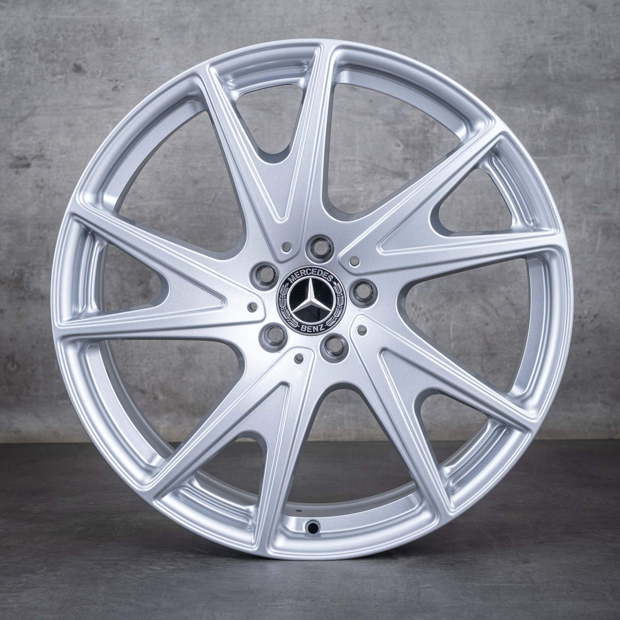Alkuperäiset Mercedes Benz GLC EQ vanteet 20 tuuman X540 kesäpyörät A5404010400 A5404010500 hopeanvärinen kiiltävä