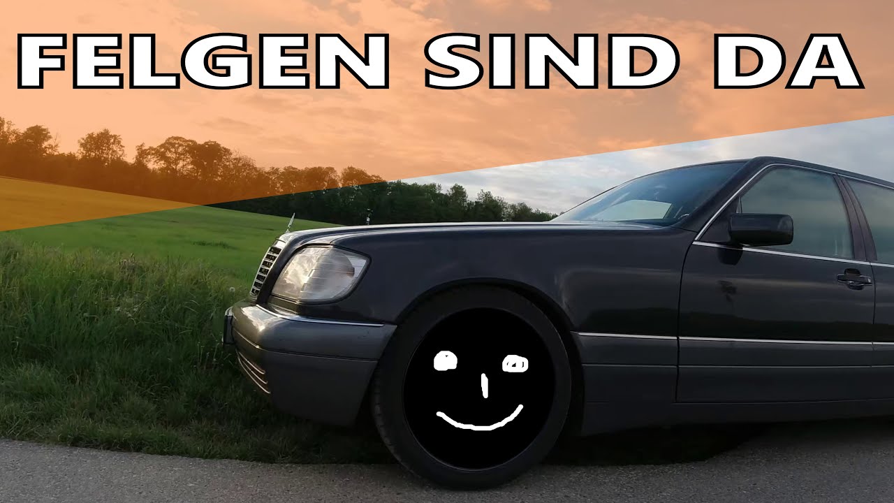 Videovorschau: Mercedes-Benz S500L - FELGENUPDATE W140 mit 19 Zoll Maybach Felgen