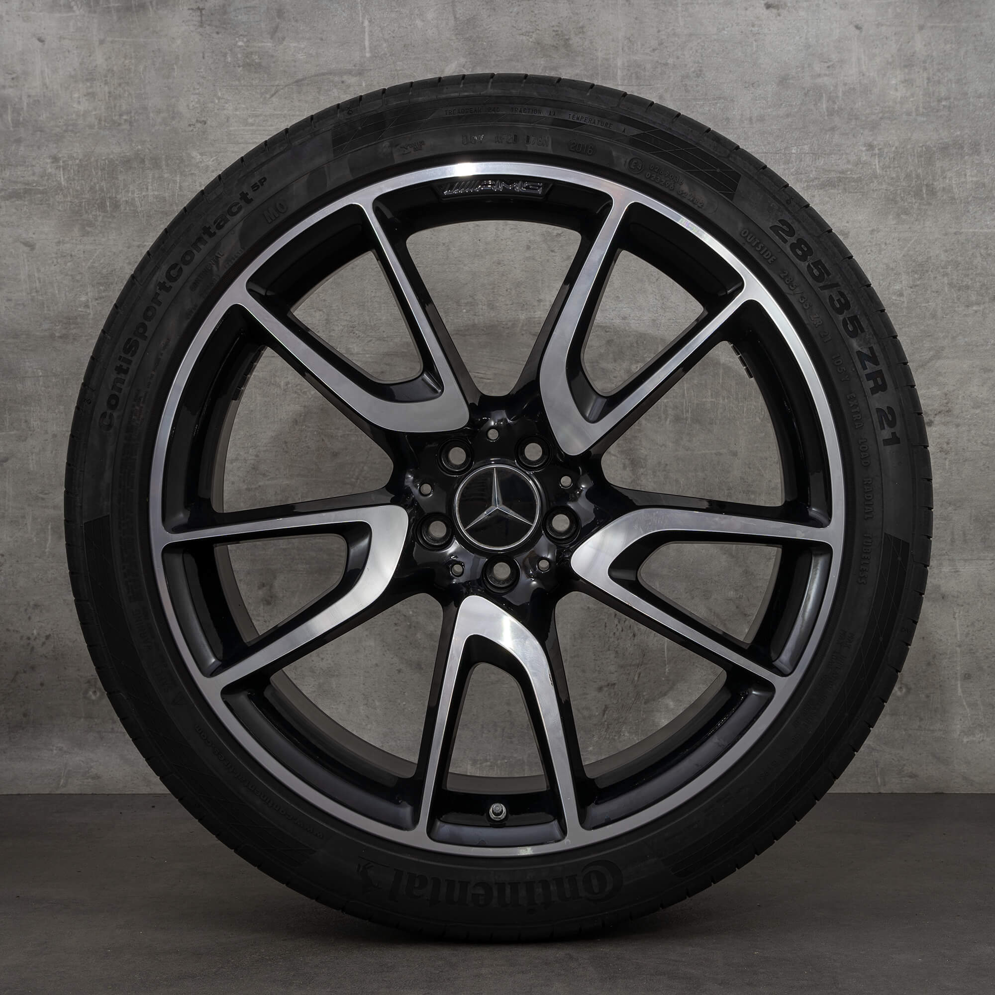 AMG Mercedes GLC 43 AMG X253 21 tommer alloysfælge fælge sommerdæk