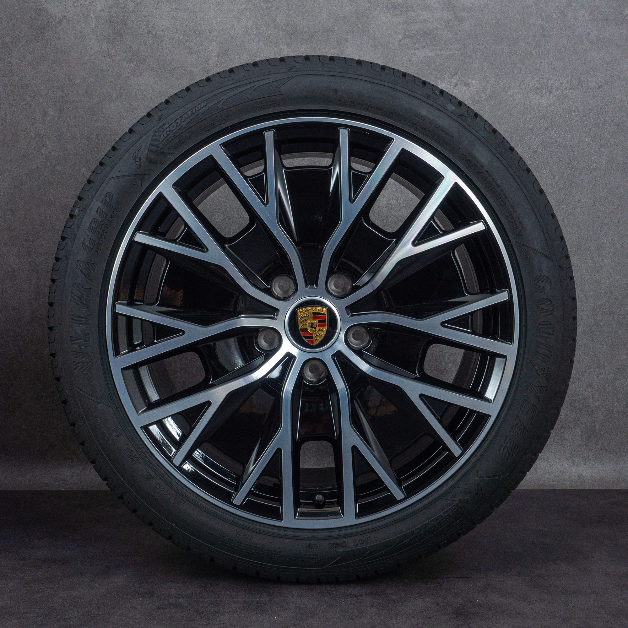 Original Porsche Taycan Felgen 20 Zoll Turbo S Aero GTS Winterräder 9J1073600FA
