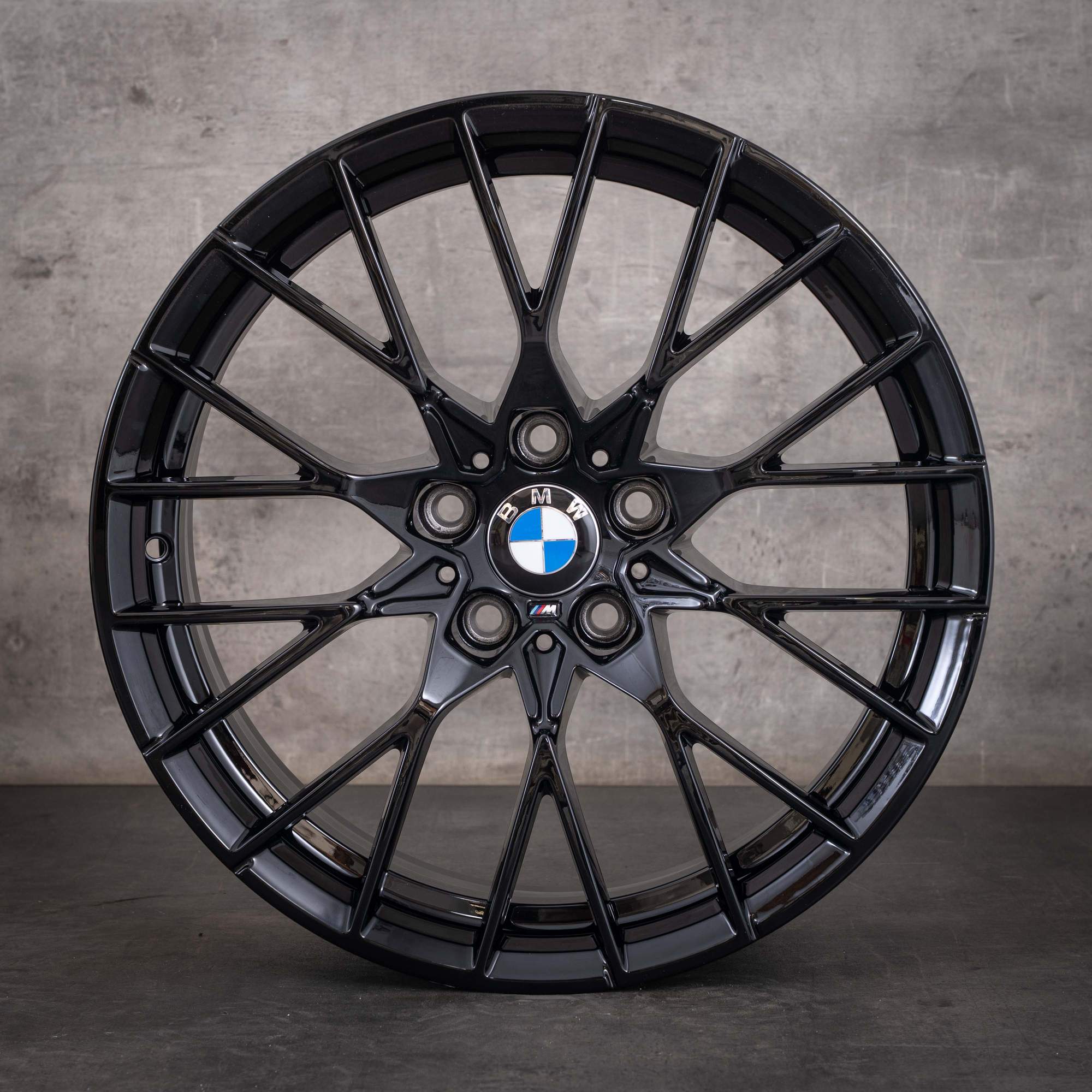 Originale BMW M2-felger 19 tommer F87-design 788 M 8093988 8093987 jet black