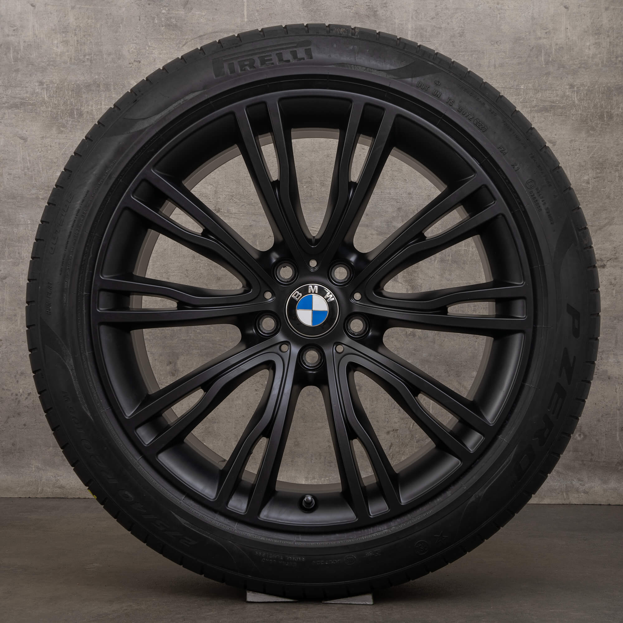 Original BMW X5 E70 F15 X6 F16 20 inch winter tires 551 rims 7847310 7847311
