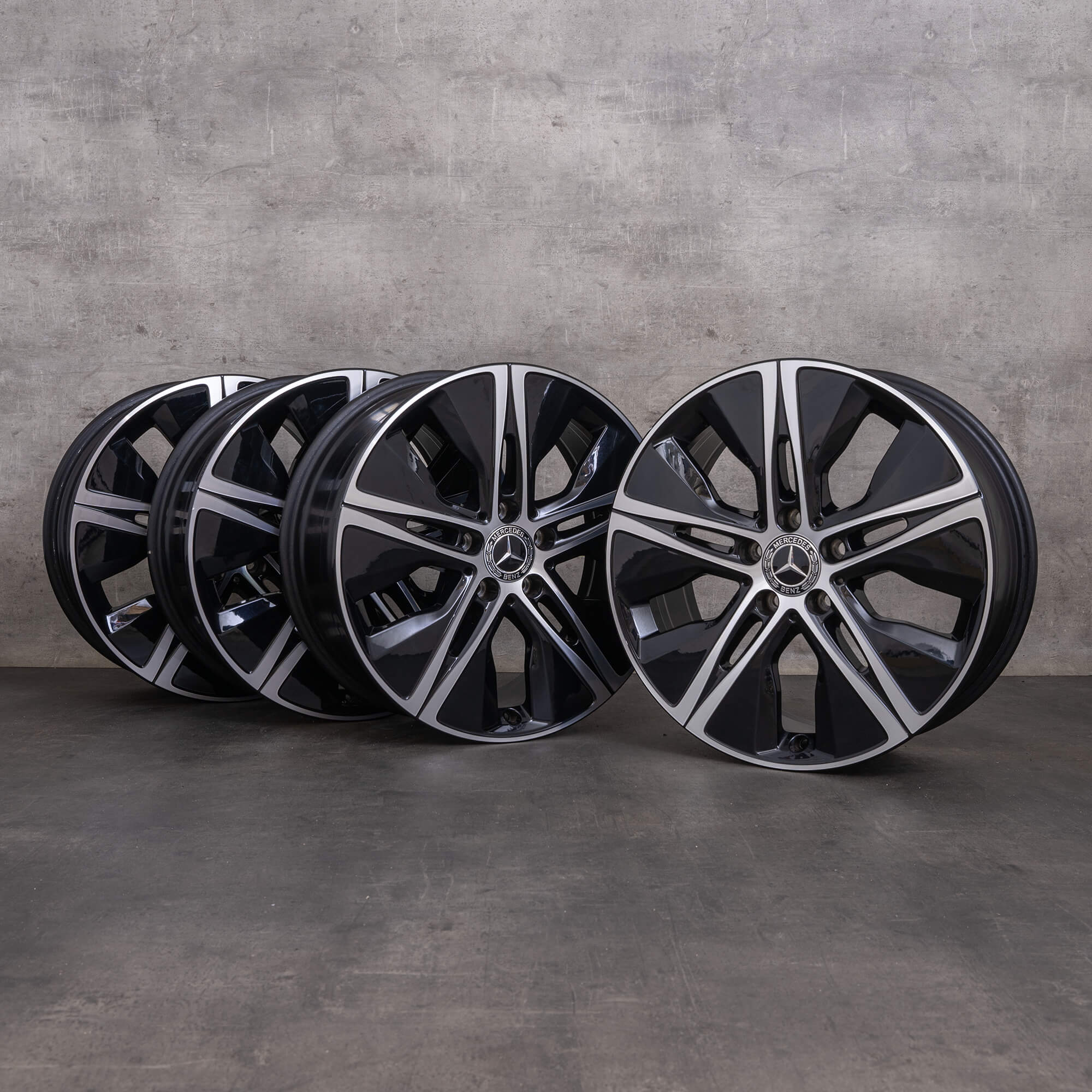 OEM Mercedes Benz A B Class CLA Rims 18 inch W177 V177 W247 C118 X118 ...