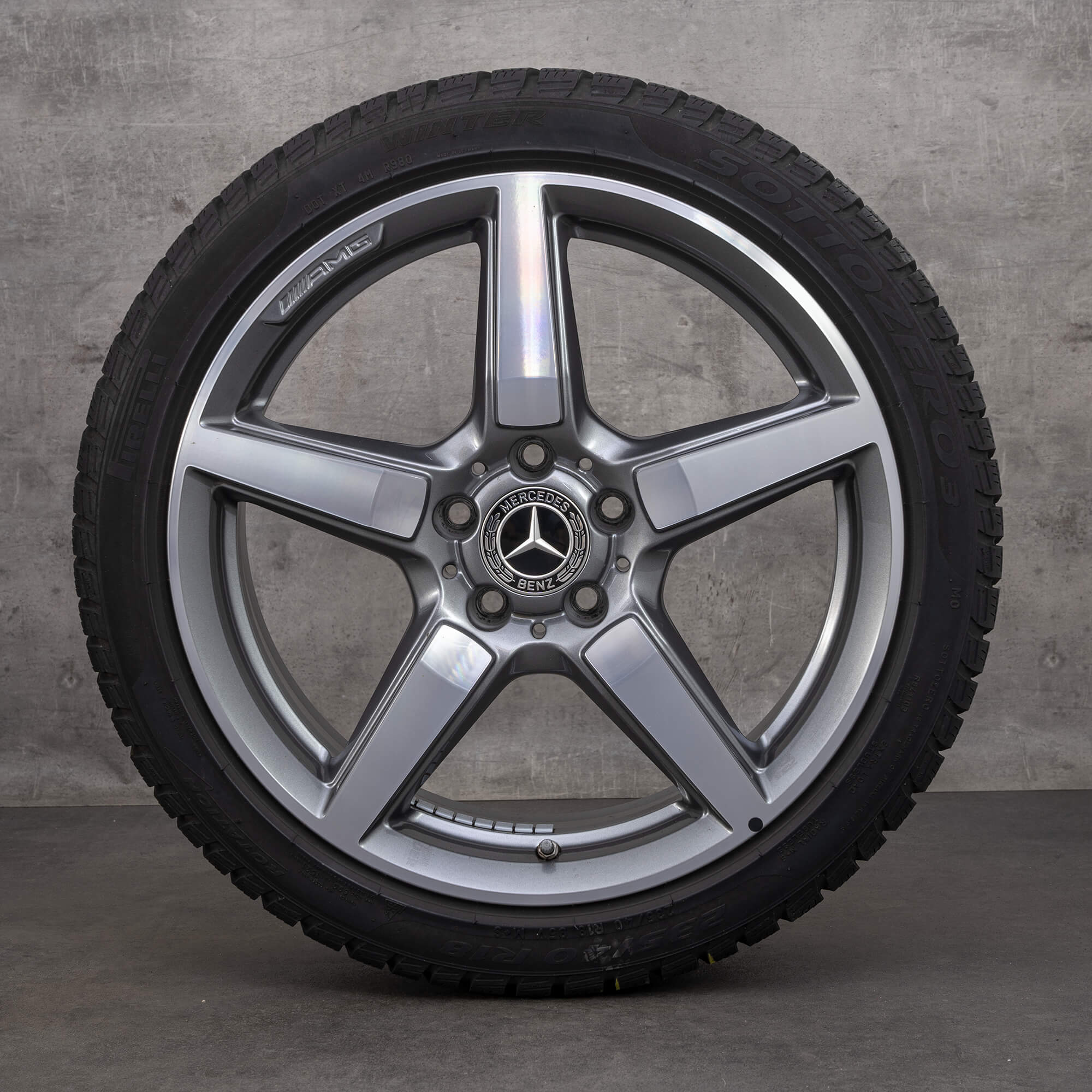18 polegadas Mercedes SLK 55 SLC 43 AMG R172 jantes pneus de