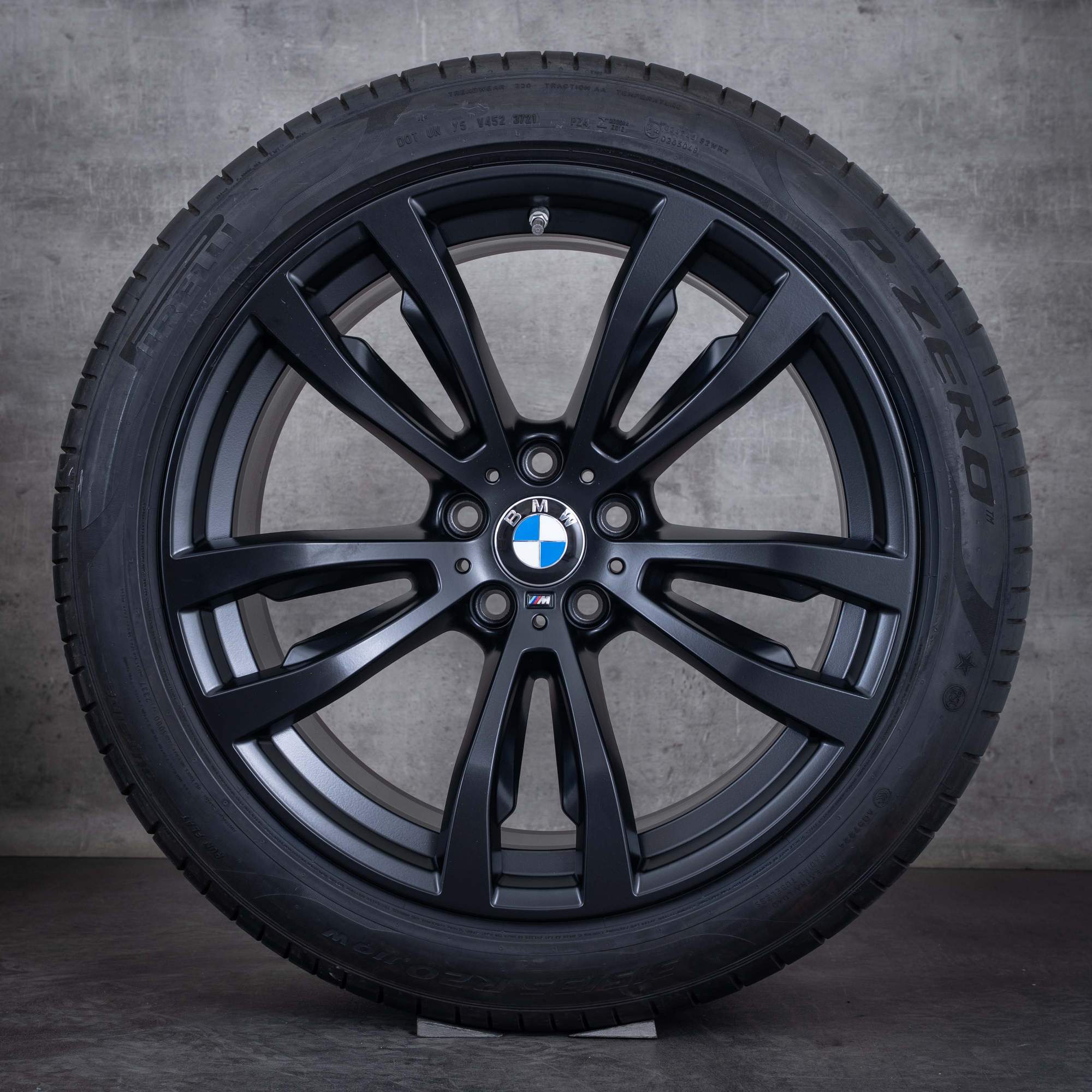 Alkuperäiset BMW X5 X6 vanteet 20 tuuman E70 F15 F16 kesäpyörät muotoilu 469 M 7846790 7846791 musta matta