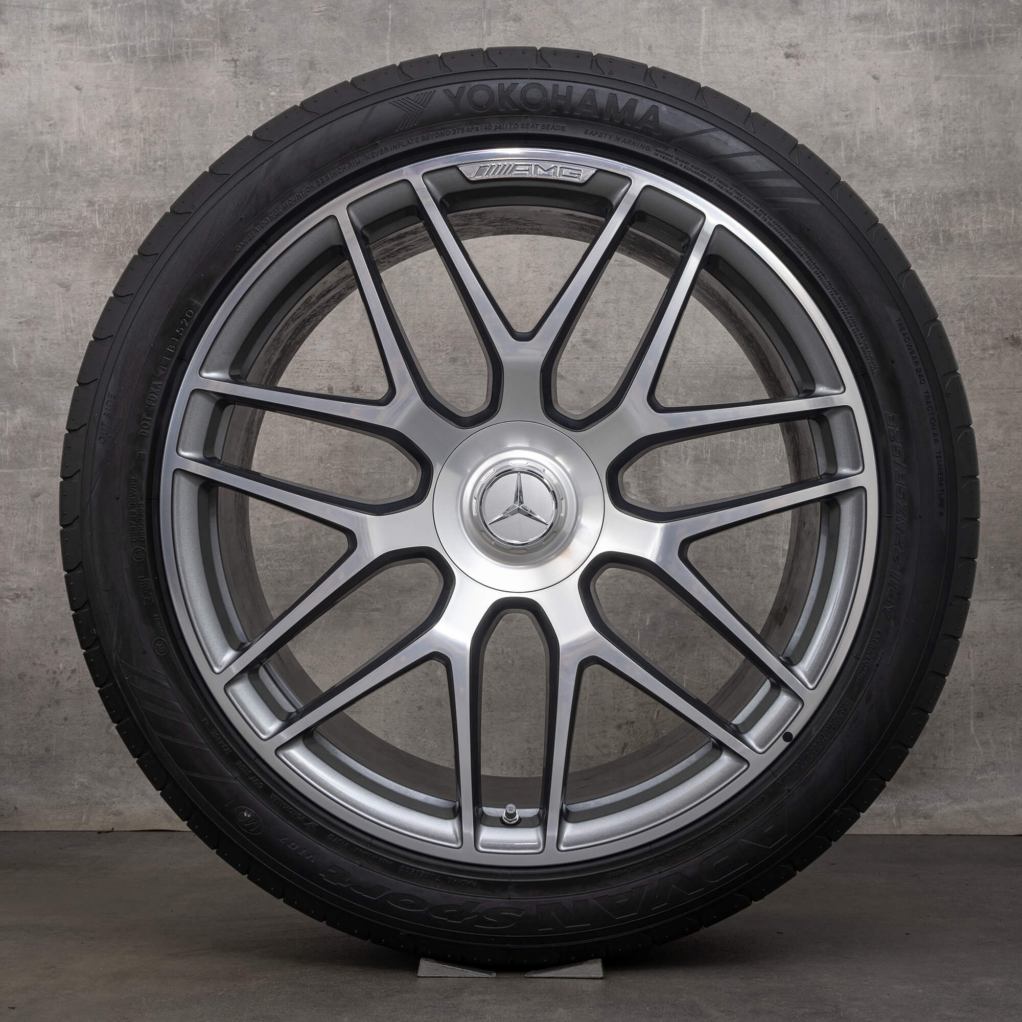 OEM AMG Mercedes Benz GLE 53 63 22 inch rims X167 C167 Hybrid