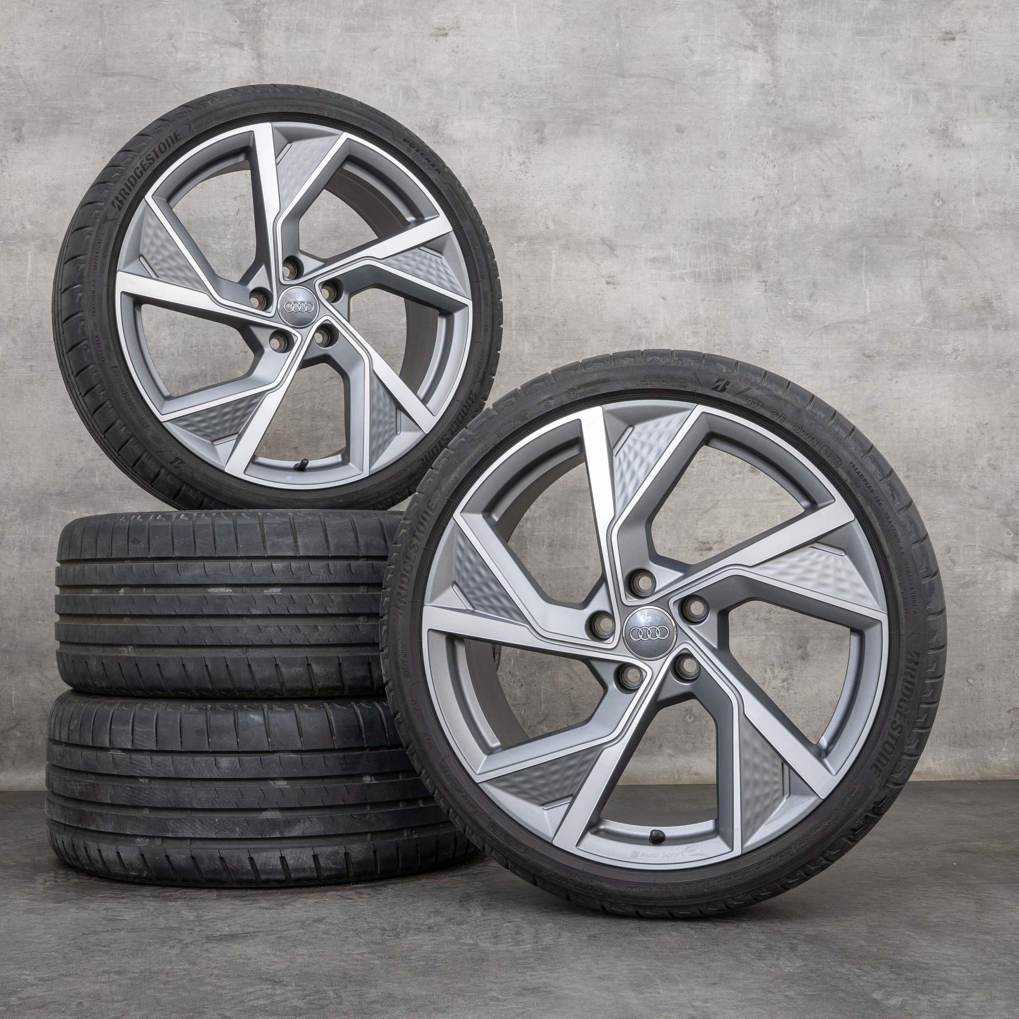 OEM Audi A3 S3 winter wheels 19 inch 8Y 8V rims 8Y0601025Q titan matt ...