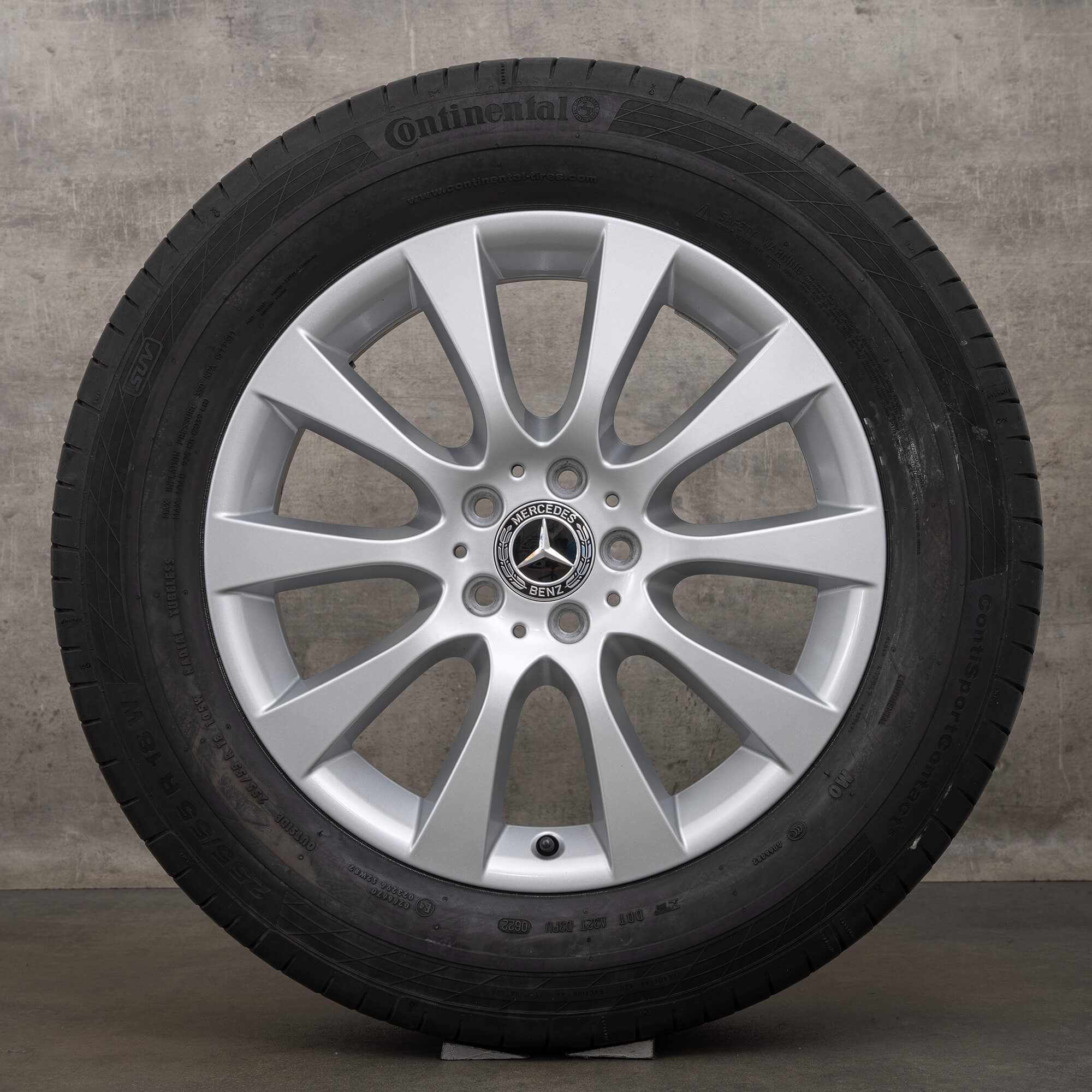 Jante originale Mercedes Clasa M ML W166 18 inch pentru anvelope de iarnă