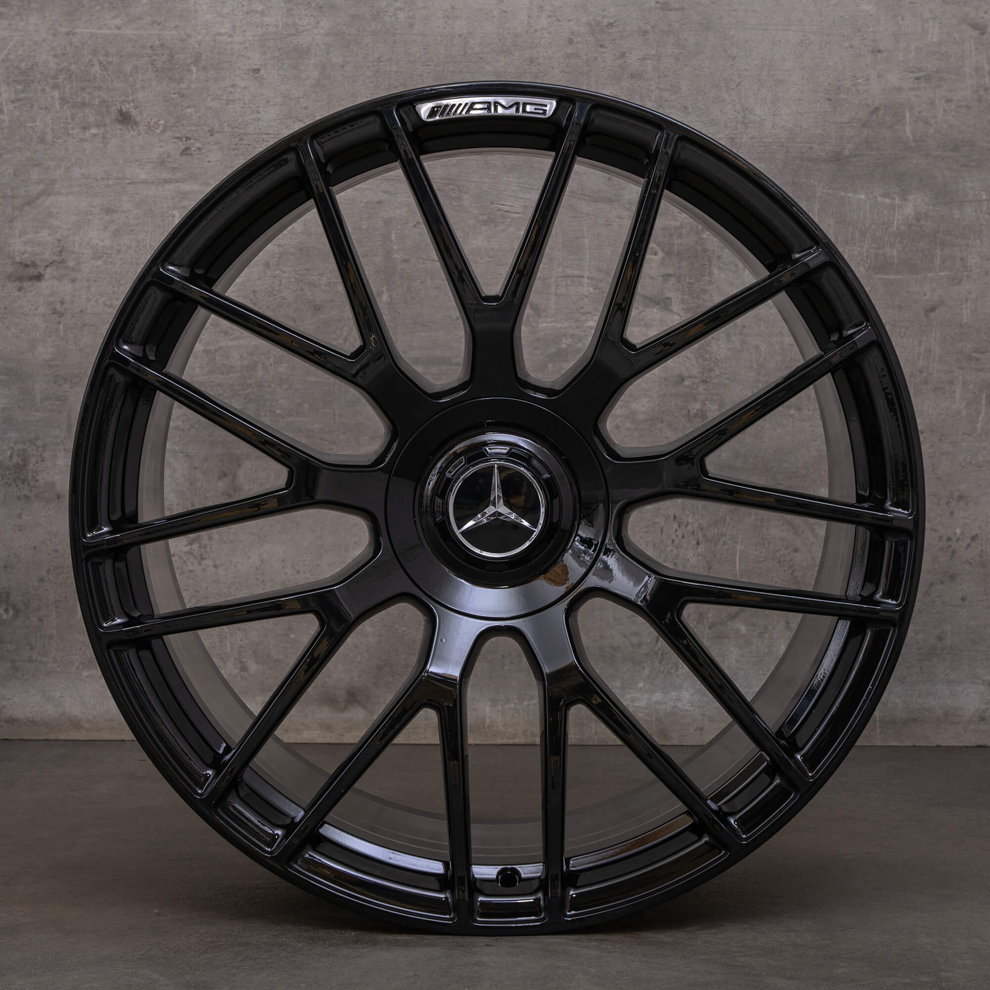 Original Mercedes Benz AMG GT jantes 19 20 pouces C190 R190 A1904010700 A1904011500 noir brillant