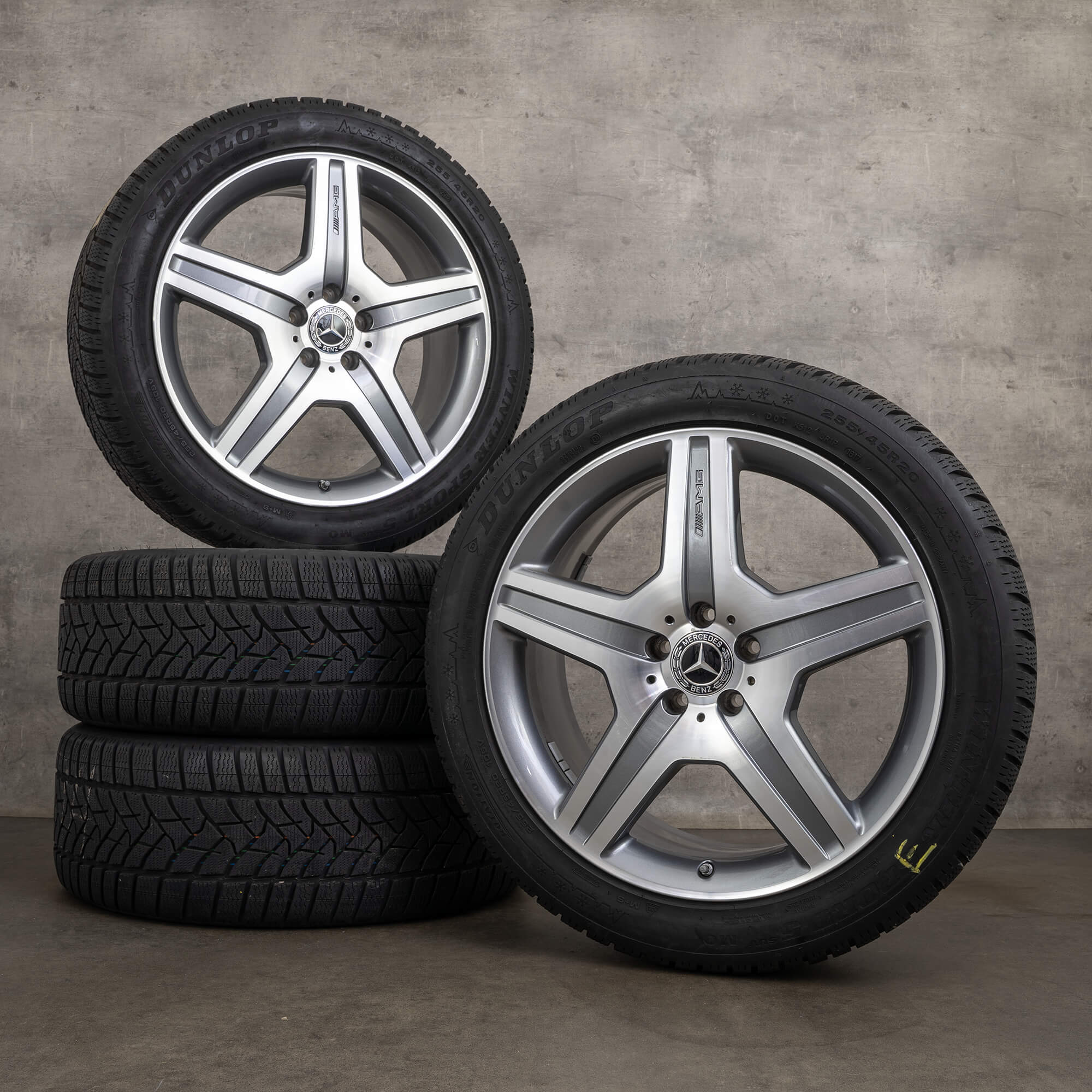 Originale Mercedes GLE 43 450 Sport vinterhjul 20 tommer W166