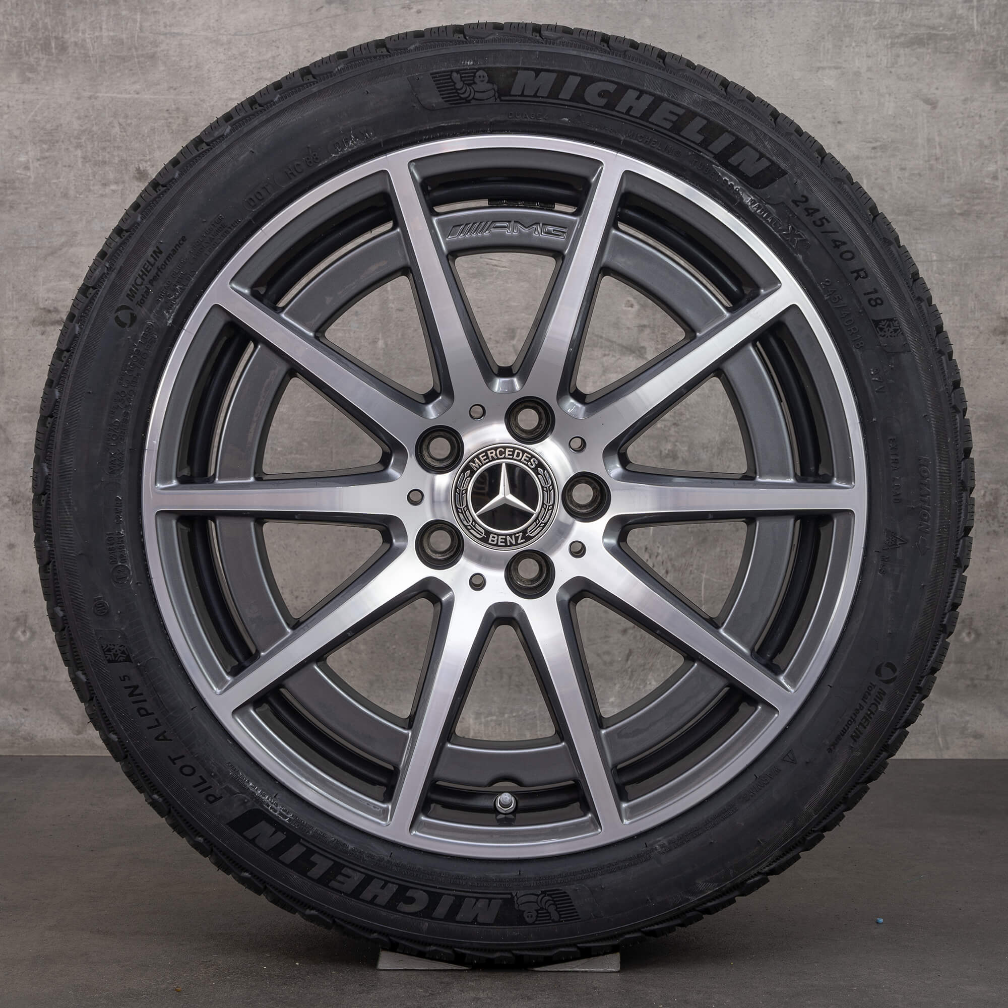 Llantas AMG Mercedes 18 pulgadas Clase A A45 W177 CLA45 W118 ruedas completas