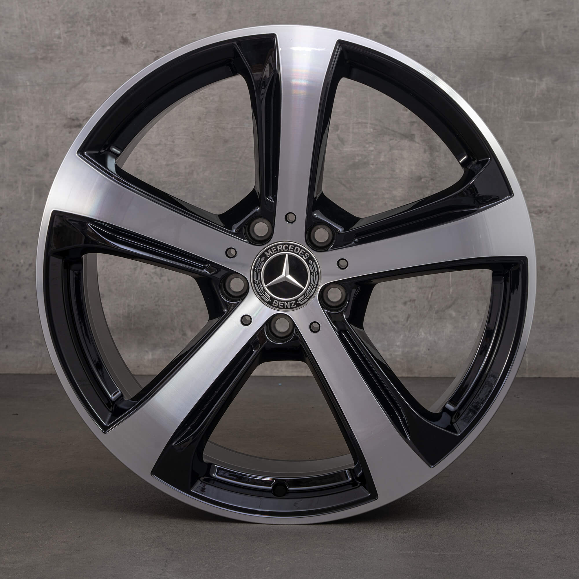 Oryginał Mercedes Benz Klasa C Felgi 19 cali X206 All-Terrain A2064015800 czarne Polerowane NOWOŚĆ