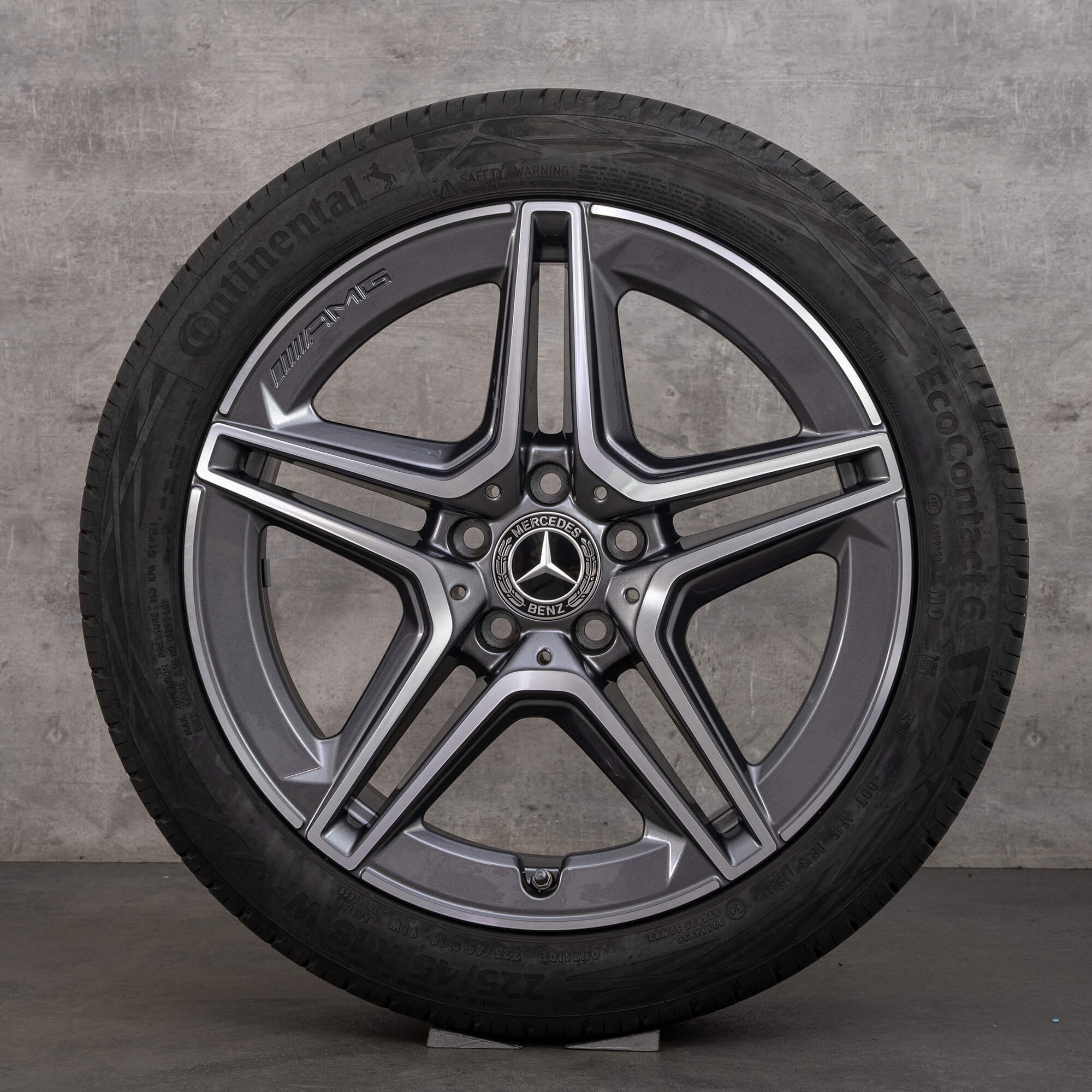 AMG Mercedes Benz A Klasse W177 CLA X118 18 Zoll Felgen Sommerräder A1774011500