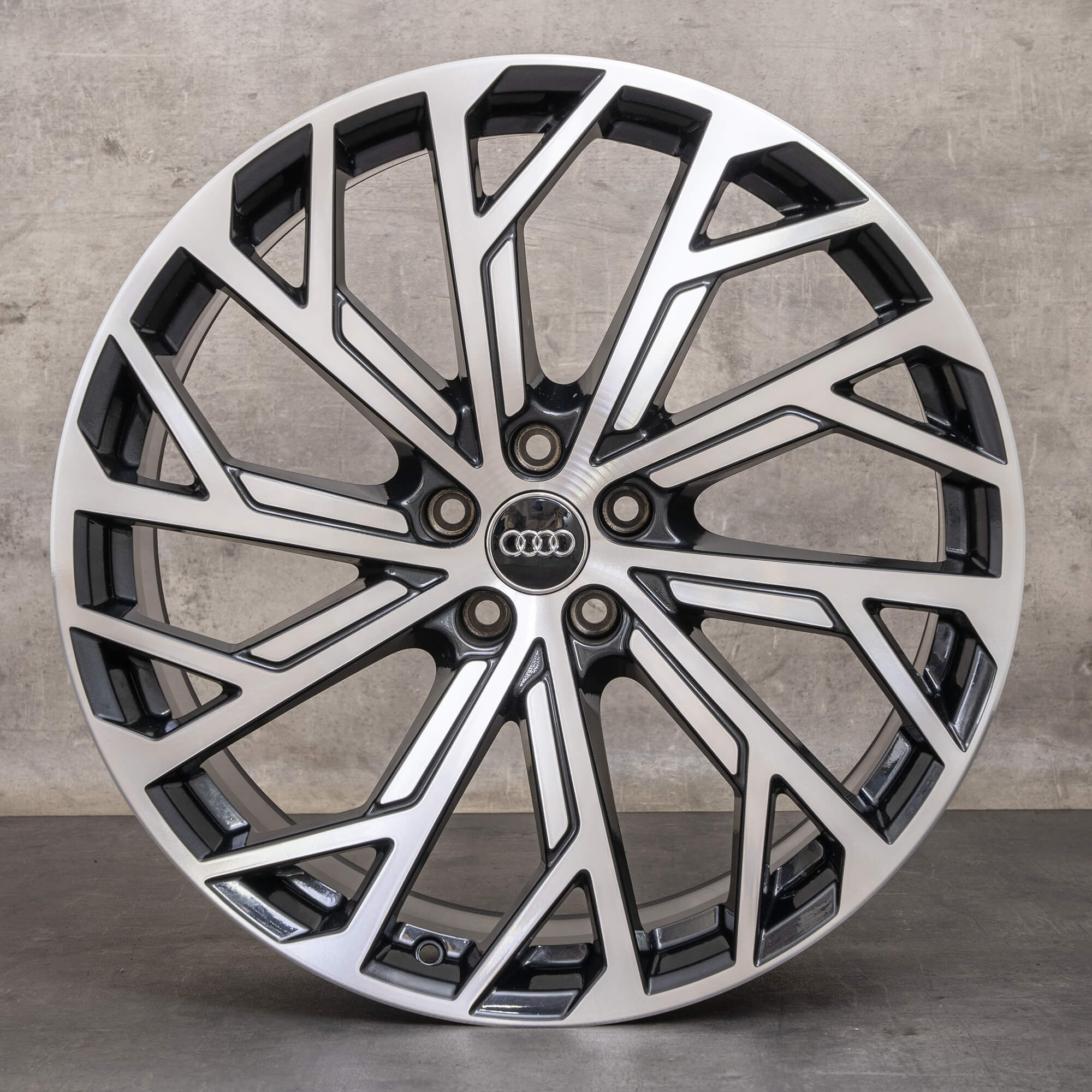 OEM Audi A8 S8 snow tire packages 21 inch 4N D5 rims 4N0601025AF black ...