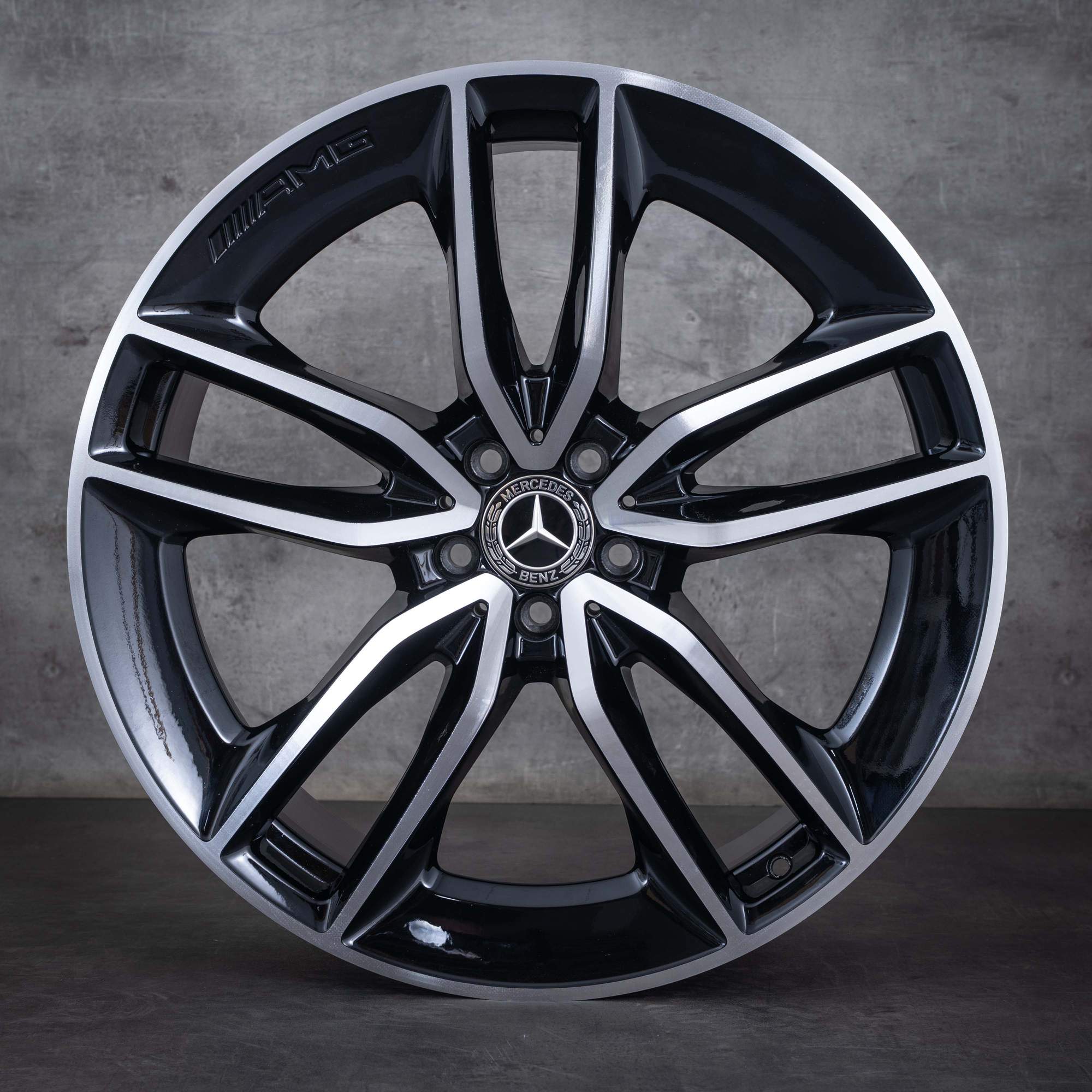 Originale Mercedes Benz GLE AMG jante 22 inch V167 C167 Anvelope de vară A1674013600 A1674013700 negru Lucios