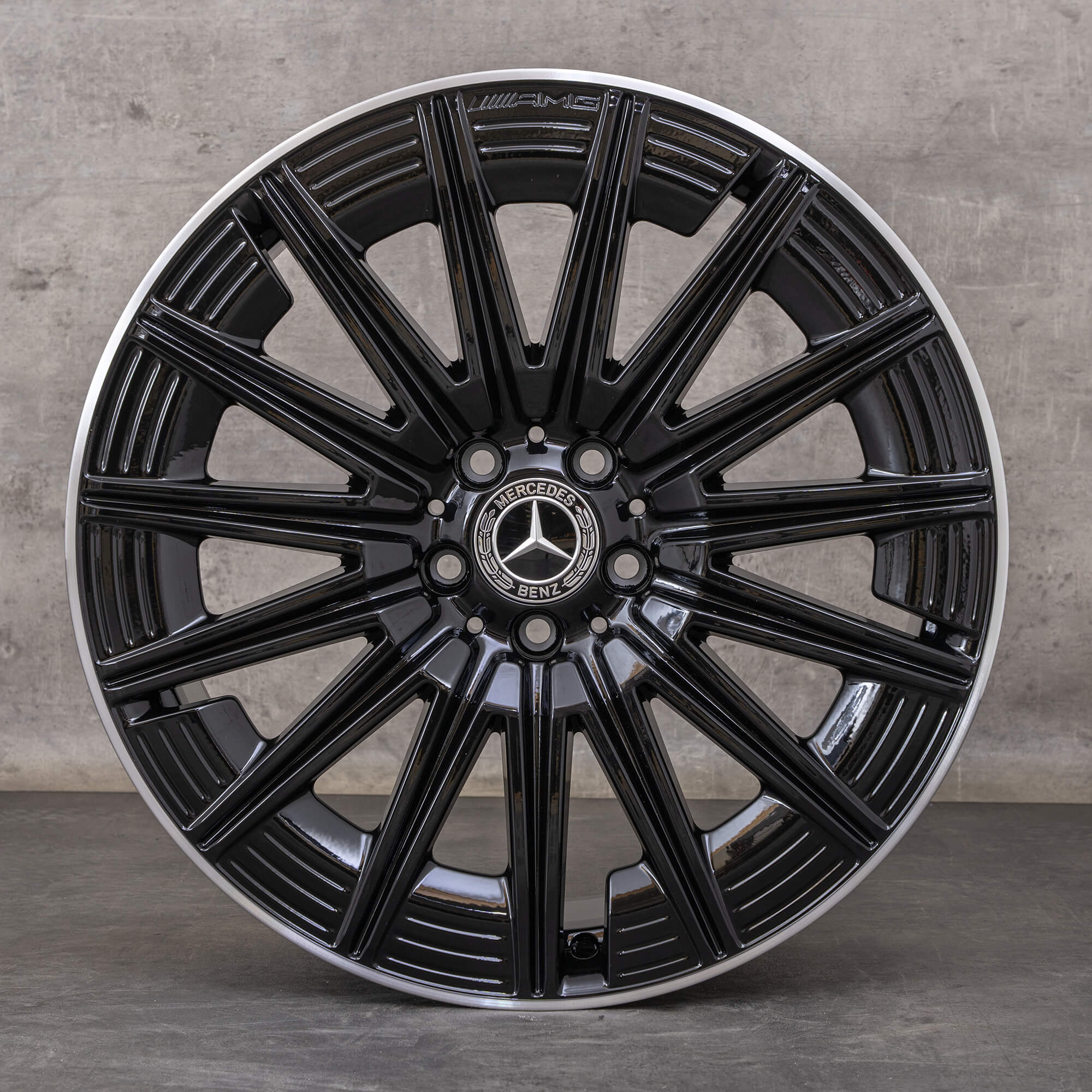 Oryginalne felgi Mercedes Benz CLE AMG 20 cali C236 A2364012300 A2364012400 czarne polerowane