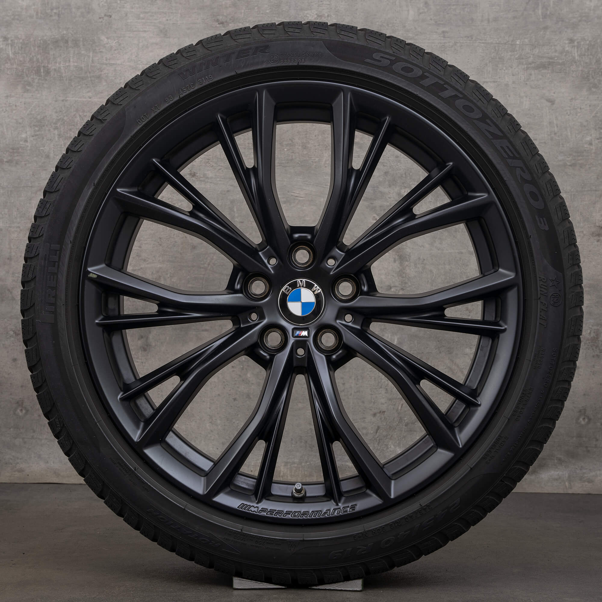 BMW 5 Series G30 G31 8 G14 G15 G16 Performance winter wheels 19 inch ...