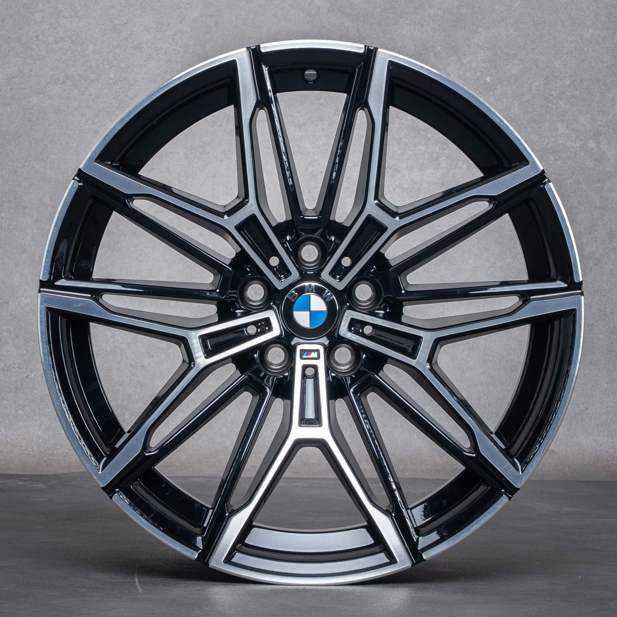 Original BMW M2 M3 M4 Felgen 19 20 Zoll G87 G80 G81 G82 G83 Styling 930 M 7882869 7882870 schwarz glanzgedreht
