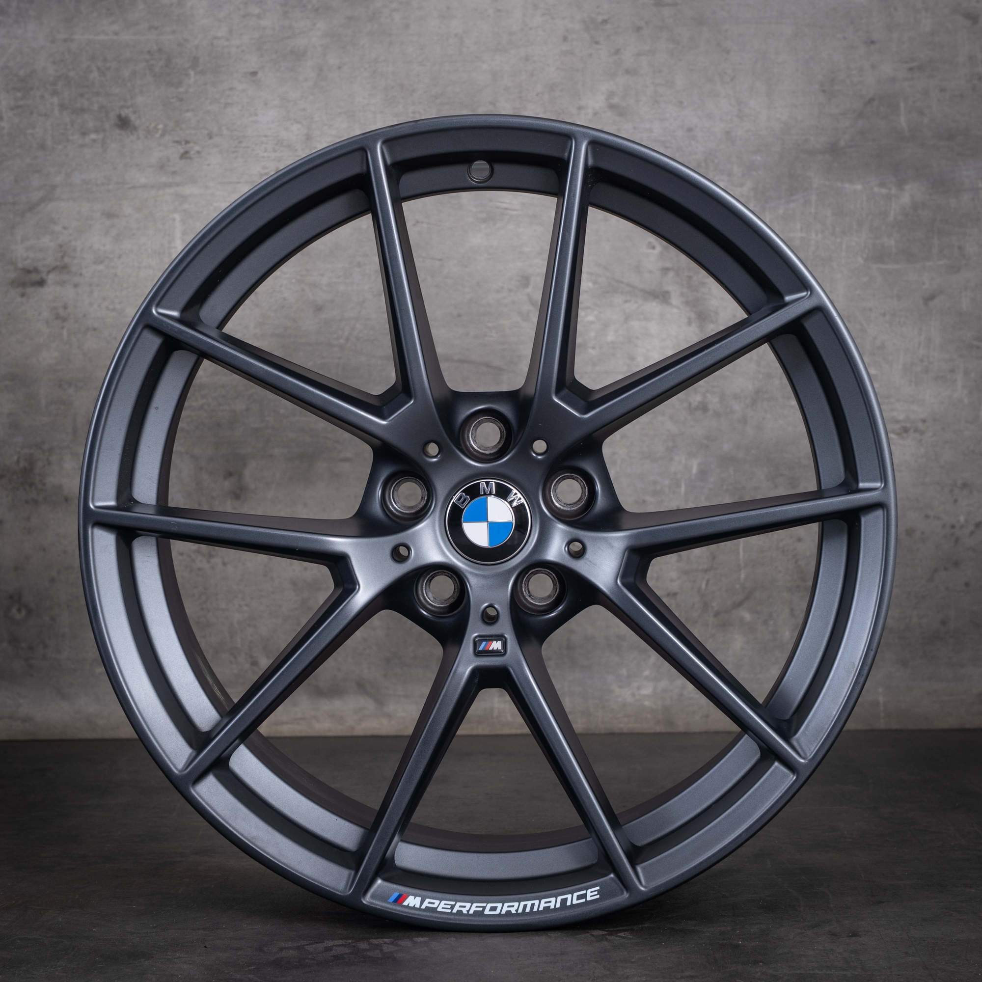 Original BMW 2er 3er 4er Felgen 19 Zoll G20 G21 G22 G23 G42 Coupé Styling 898 M 6895390 6895391 frozen gunmetal matt - Felge 3 von 4
