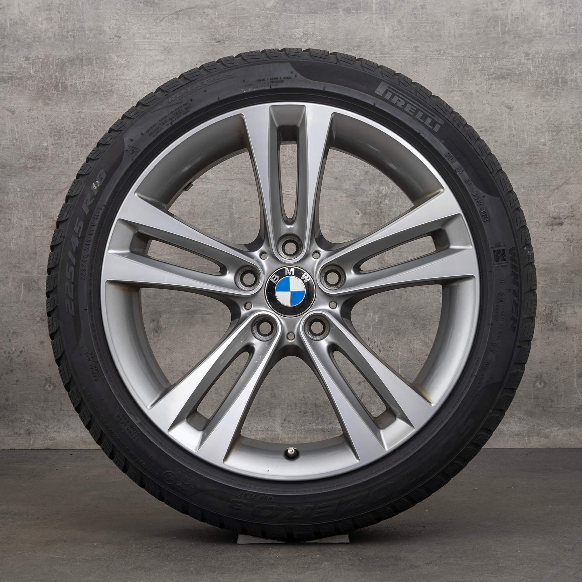BMW 3 Series F30 F31 4 F32 F33 winter wheels tires 18 inch rims