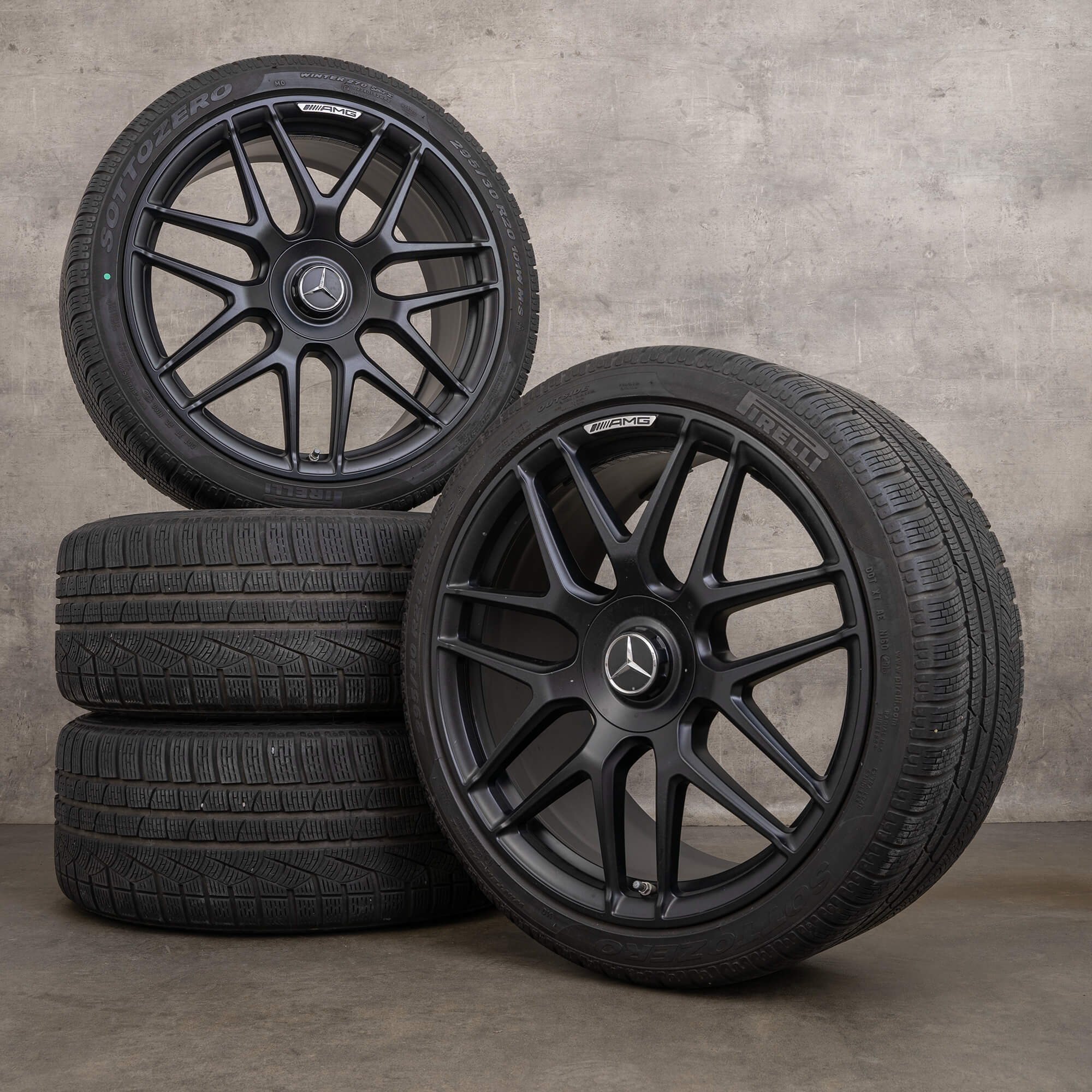 Llantas originales AMG Mercedes E63 S W213 S213 de 20 pulgadas con neumáticos