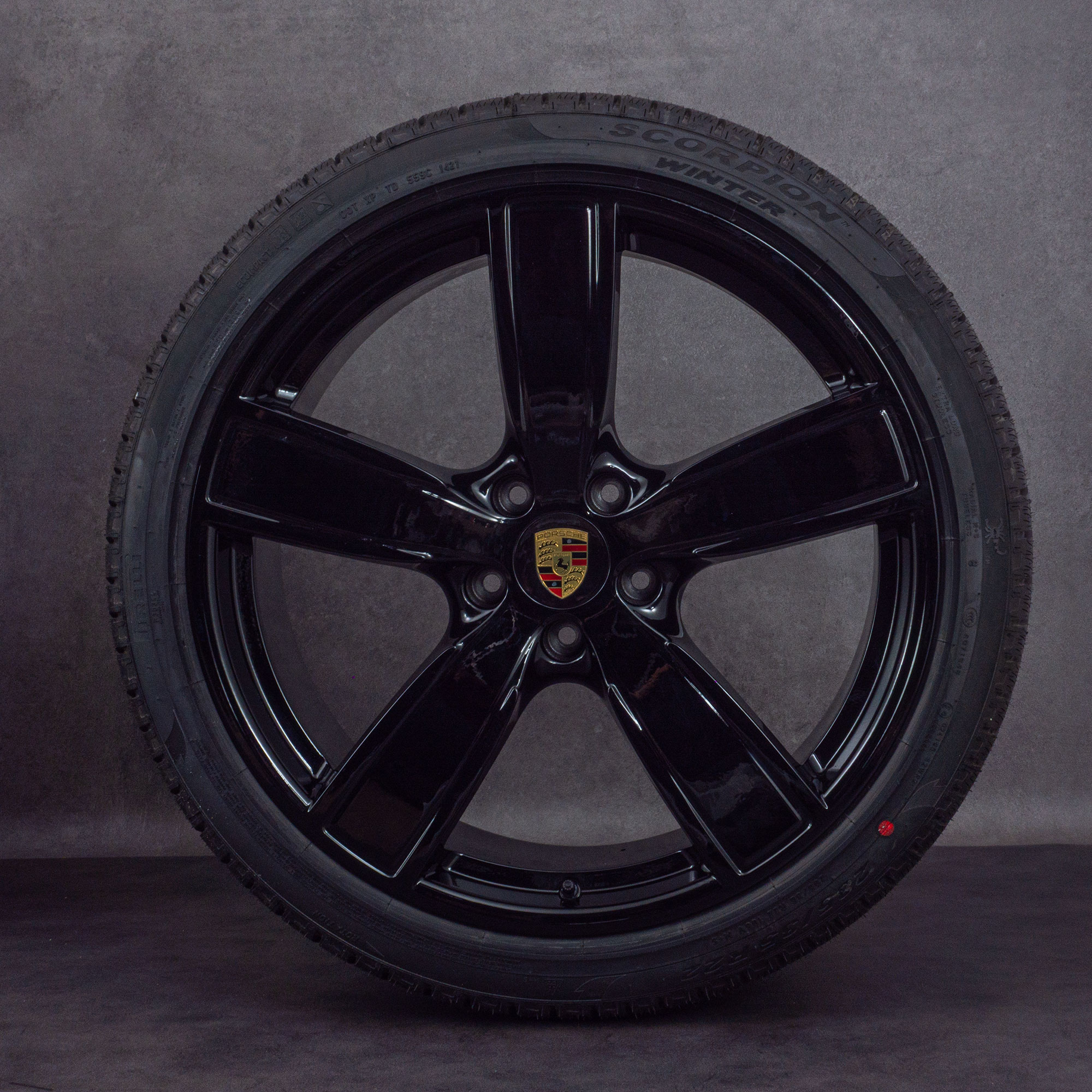 Oryginał Porsche 22 cale Cayenne 9Y0 Sport Classic koła letnie opony nowe