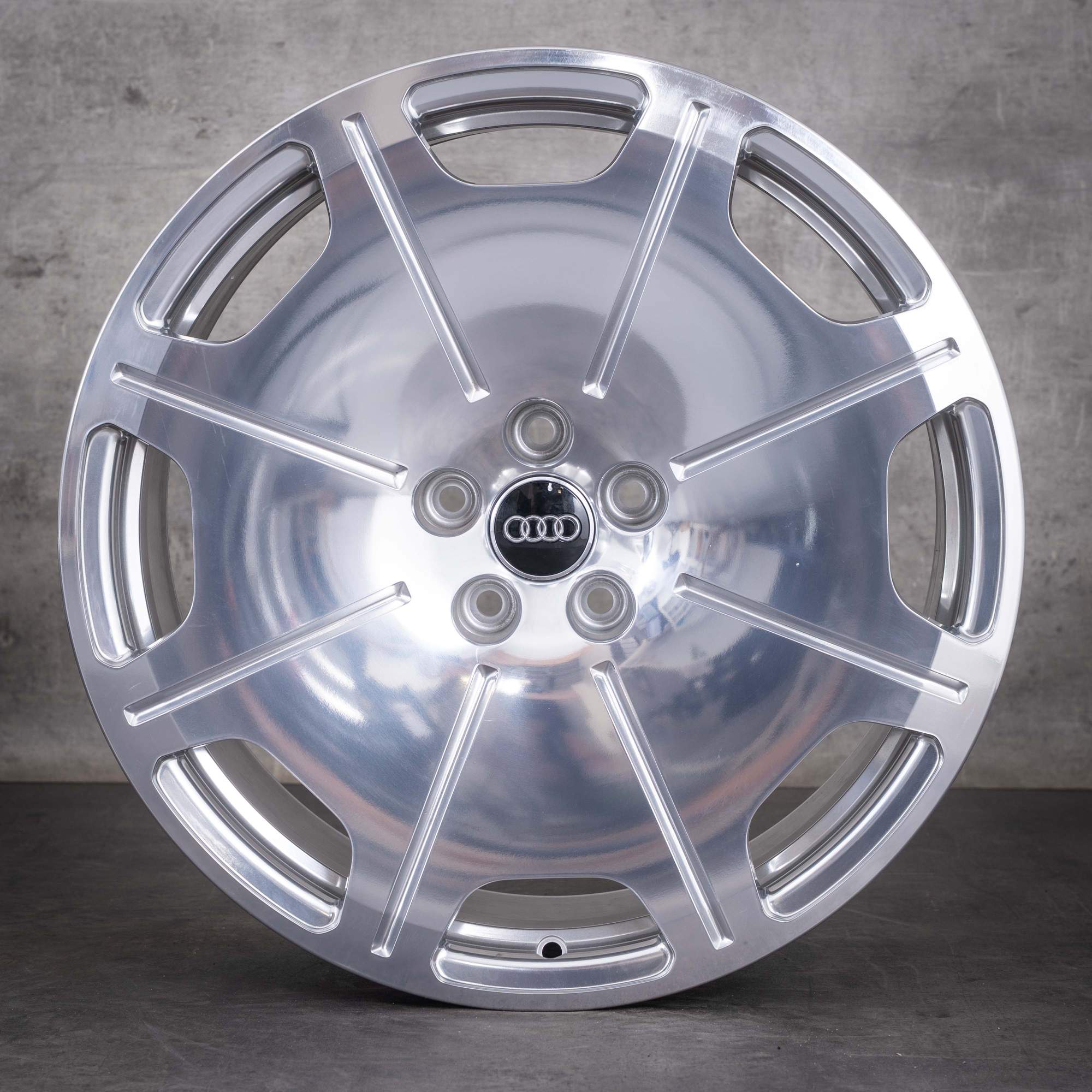Original Audi A8 S8 4N Felgen 20 Zoll 4N0601025AG chrom glanz NEU