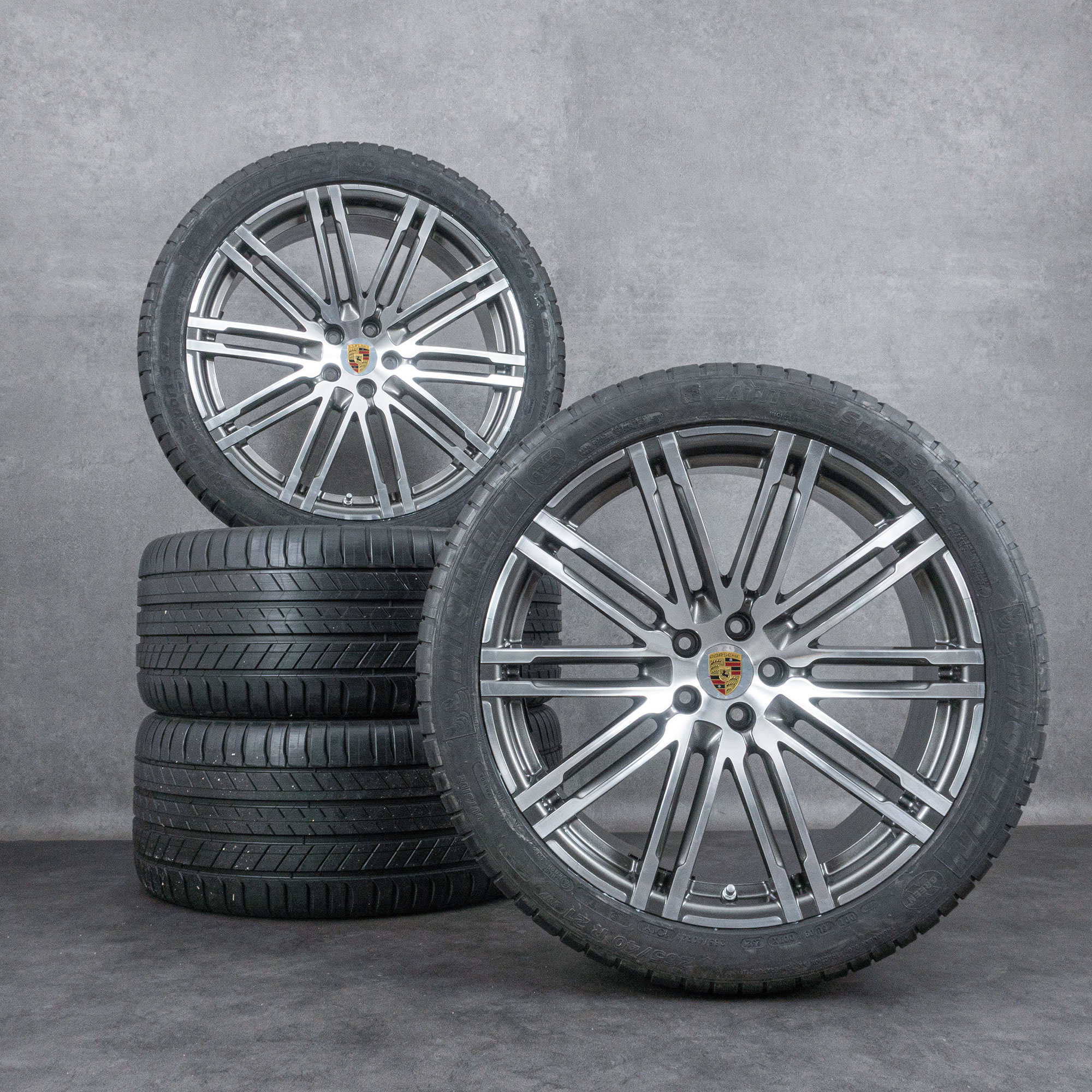 Original Porsche 21 pulgadas llantas Macan I GTS Turbo III ruedas de verano OC6