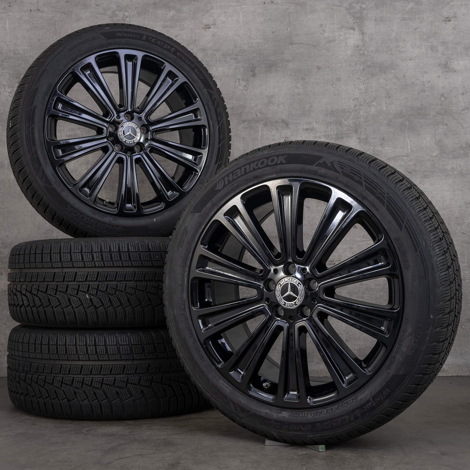 Mercedes 20 inch GLE ML W166 winter tires wheels A1664011600 rims NEW