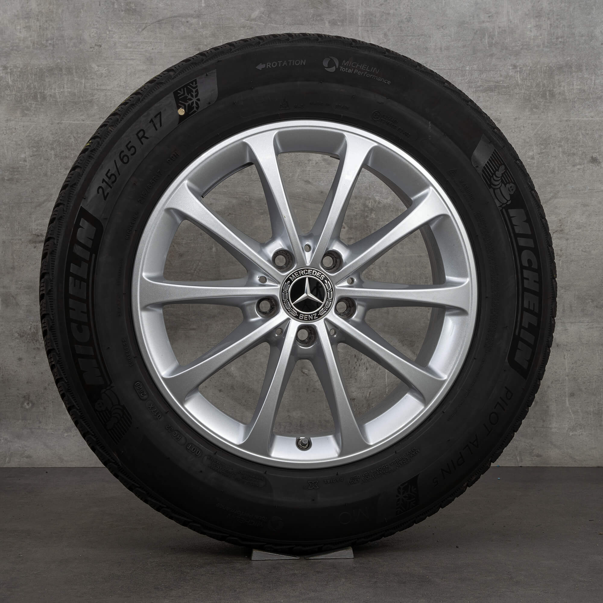Mercedes 17 Zoll Felgen GLA GLB X247 H247 Winterräder Winterreifen A1774010300