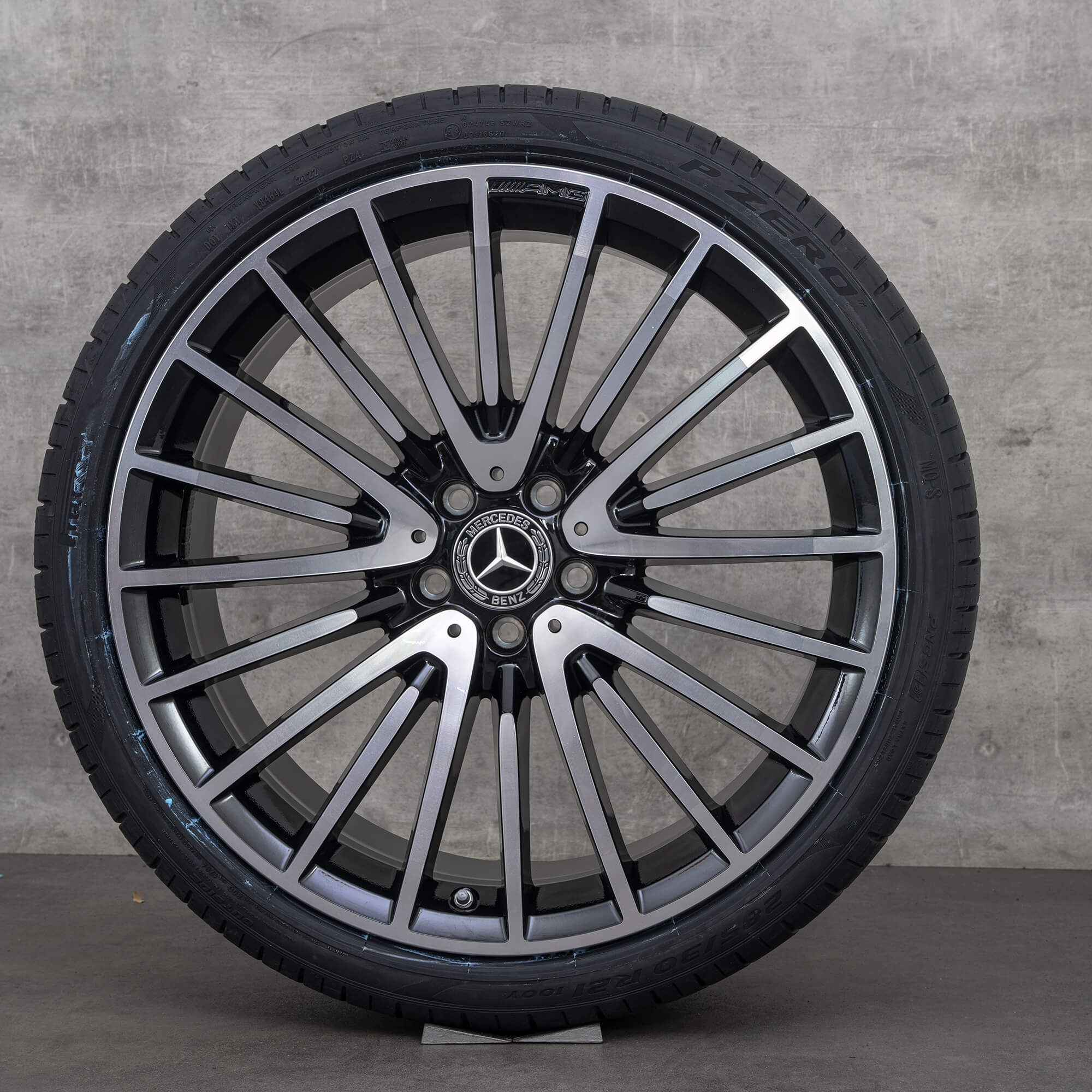 Mercedes Benz 21 palcové ráfky AMG S-Class W223 V223 letní pneumatiky kola NOVÉ