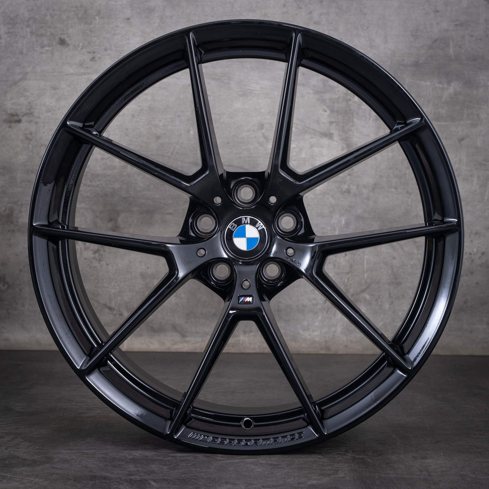 Original BMW 8er Felgen 20 Zoll G14 G15 G16 Styling 763 M 6885457 6885458 schwarz hochglanz NEU