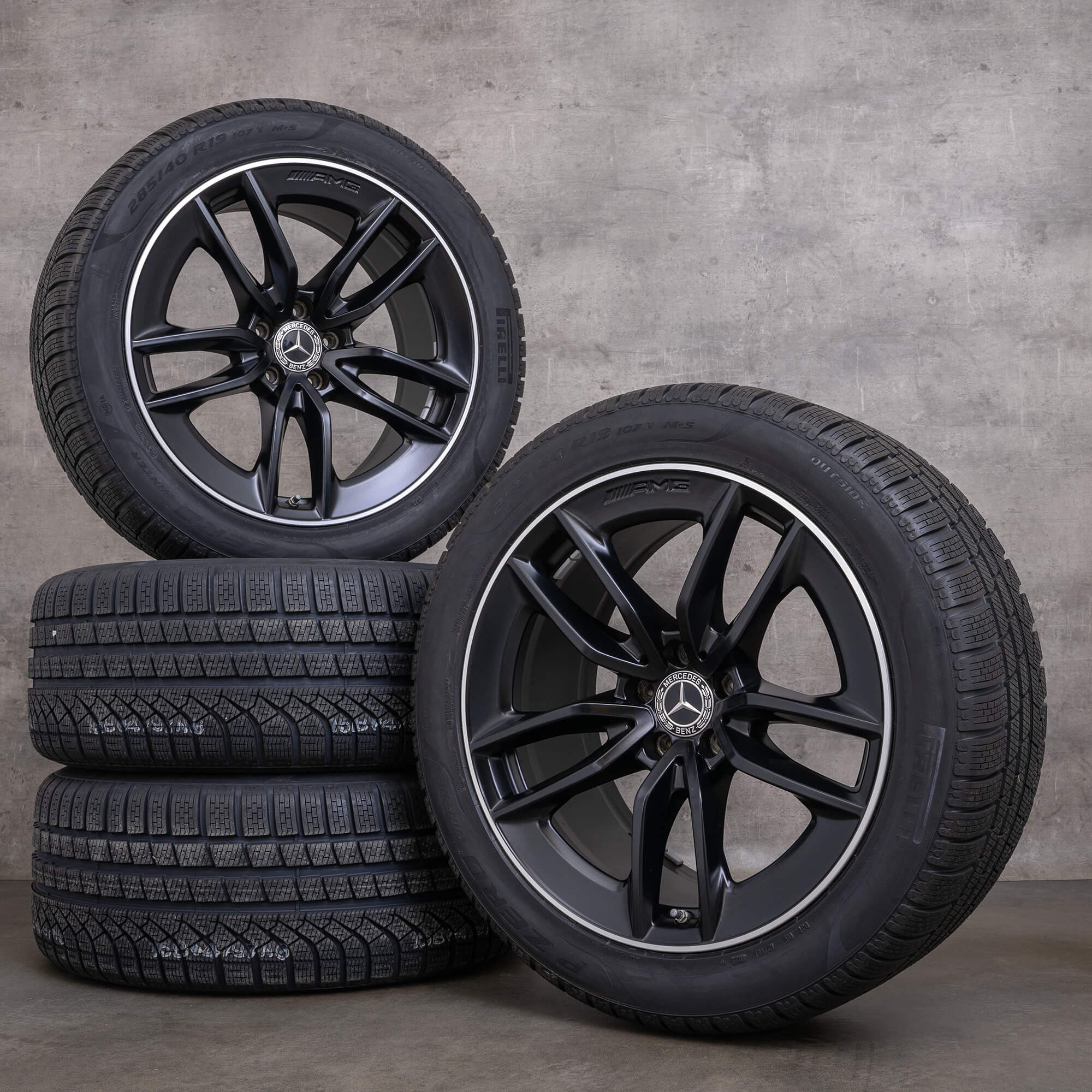 OEM Mercedes Benz AMG GT winter wheels 19 inch X290 4 door rims ...