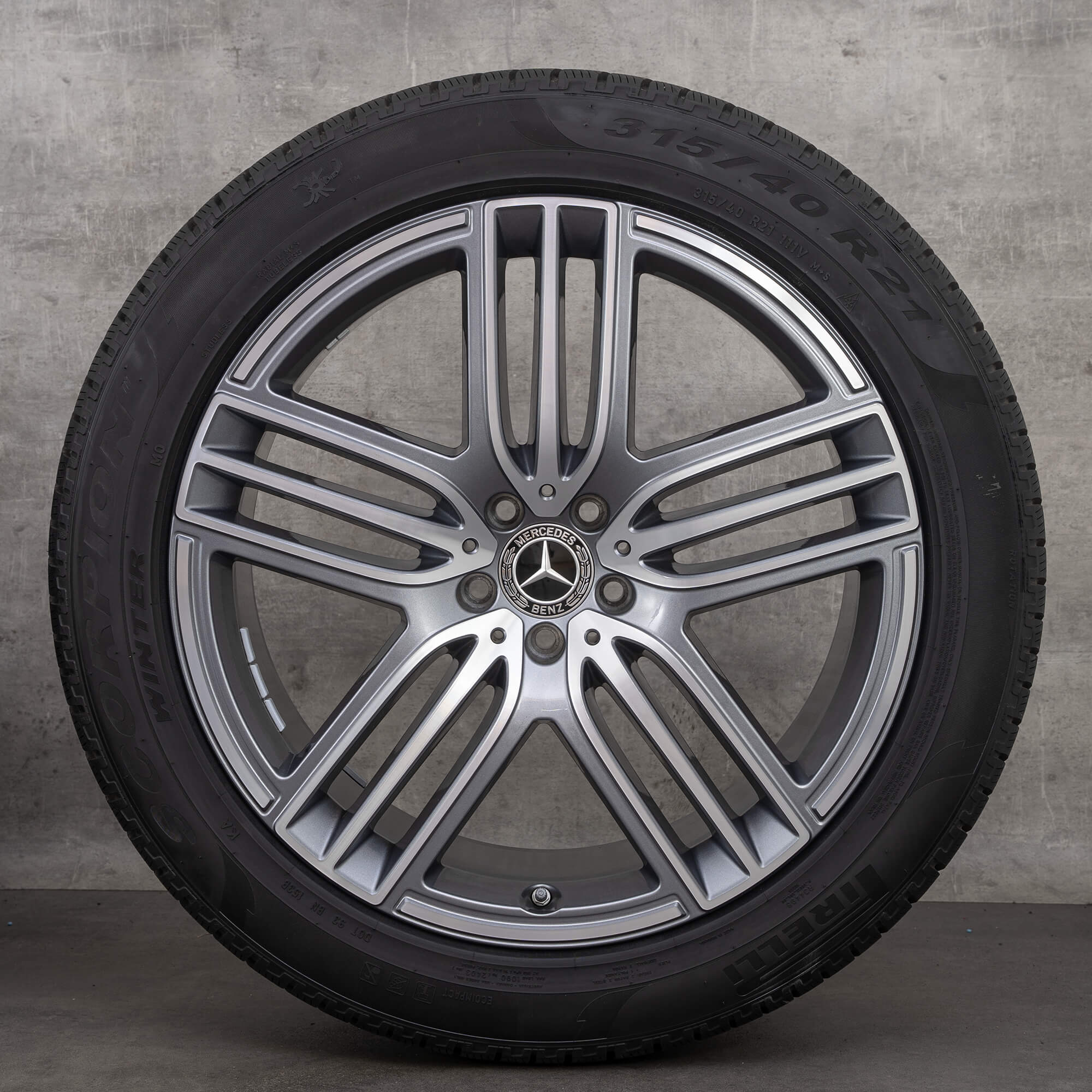 Mercedes Benz 21 inch rims GLS X167 winter wheels tires alloy rims