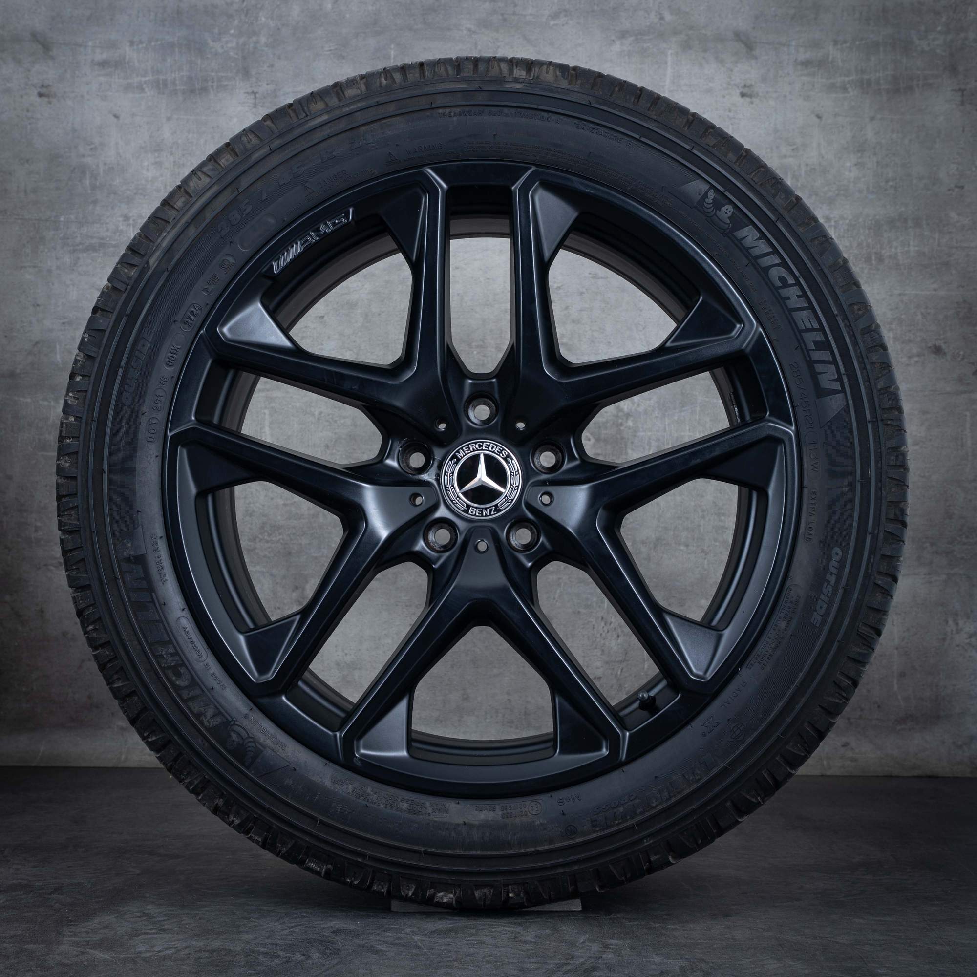 Oryginał Mercedes Benz Klasa G G63 AMG felgi 21 cali W463A W465 koła letnie A4634011900 czarny mat