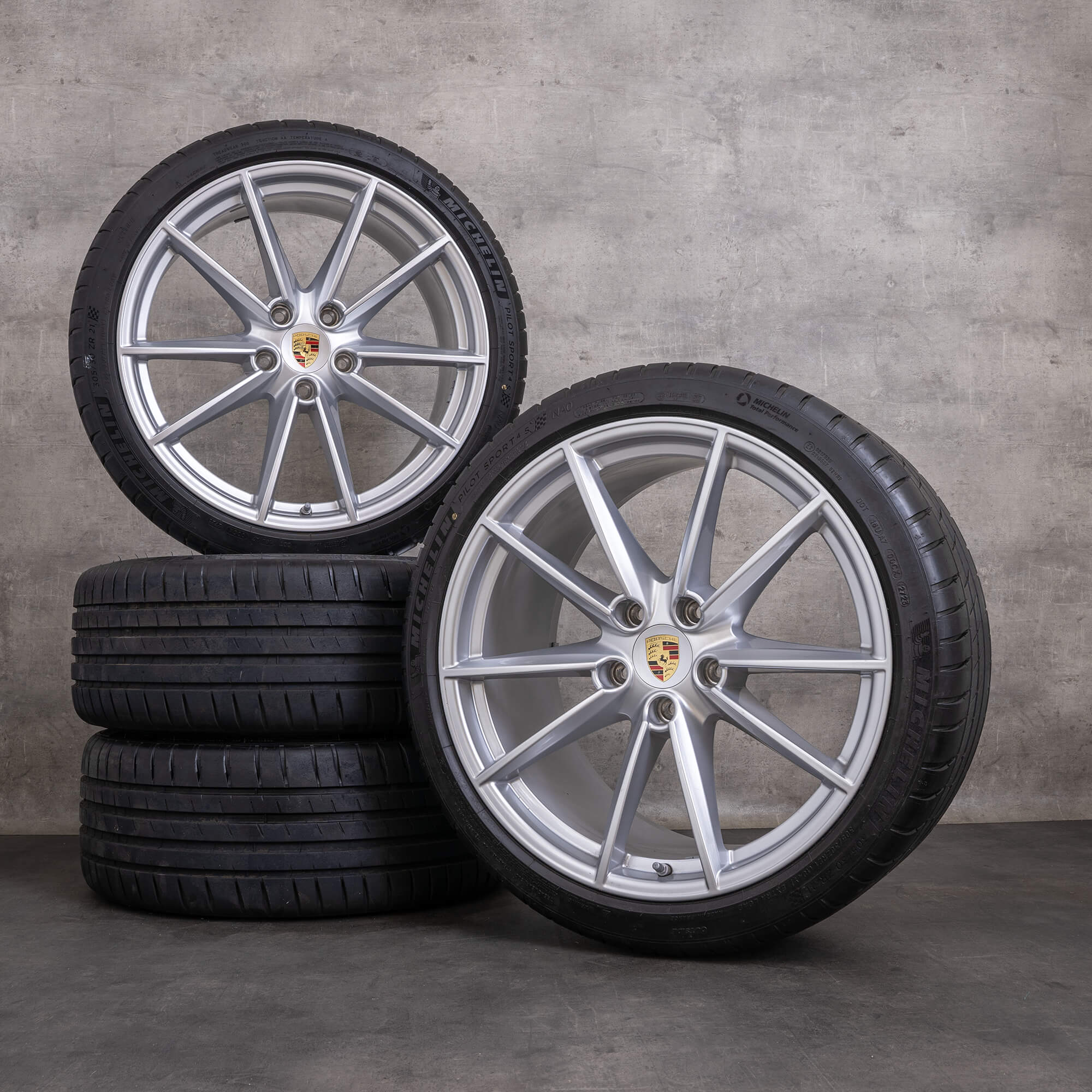 Oem Porsche 20 21 pouces Jantes 911 992 I Carrera S Roues été jantes 992601025DD 992601025D