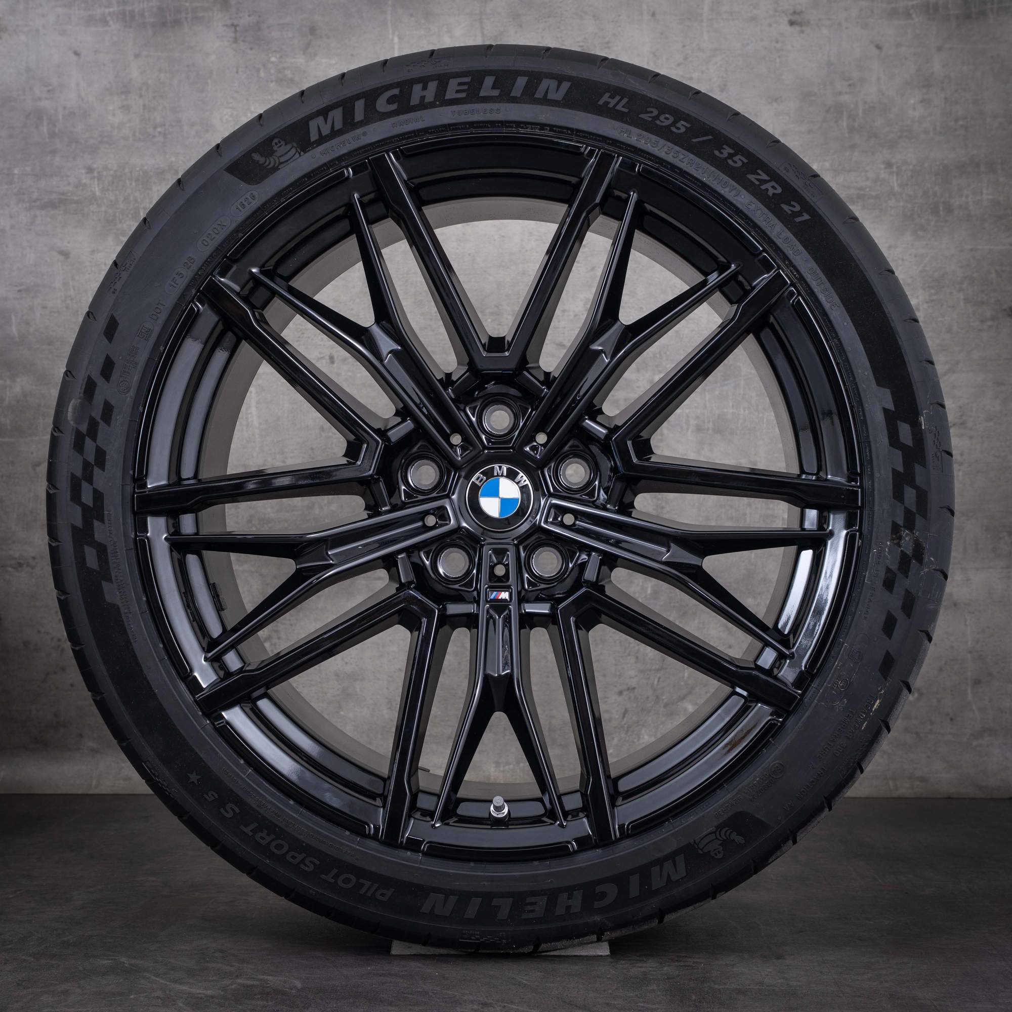 Alkuperäiset BMW M5 vanteet 20 21 tuuman G90 G99Kesävanteet Styling 951 M 7884272 7884273 jet black UUSI