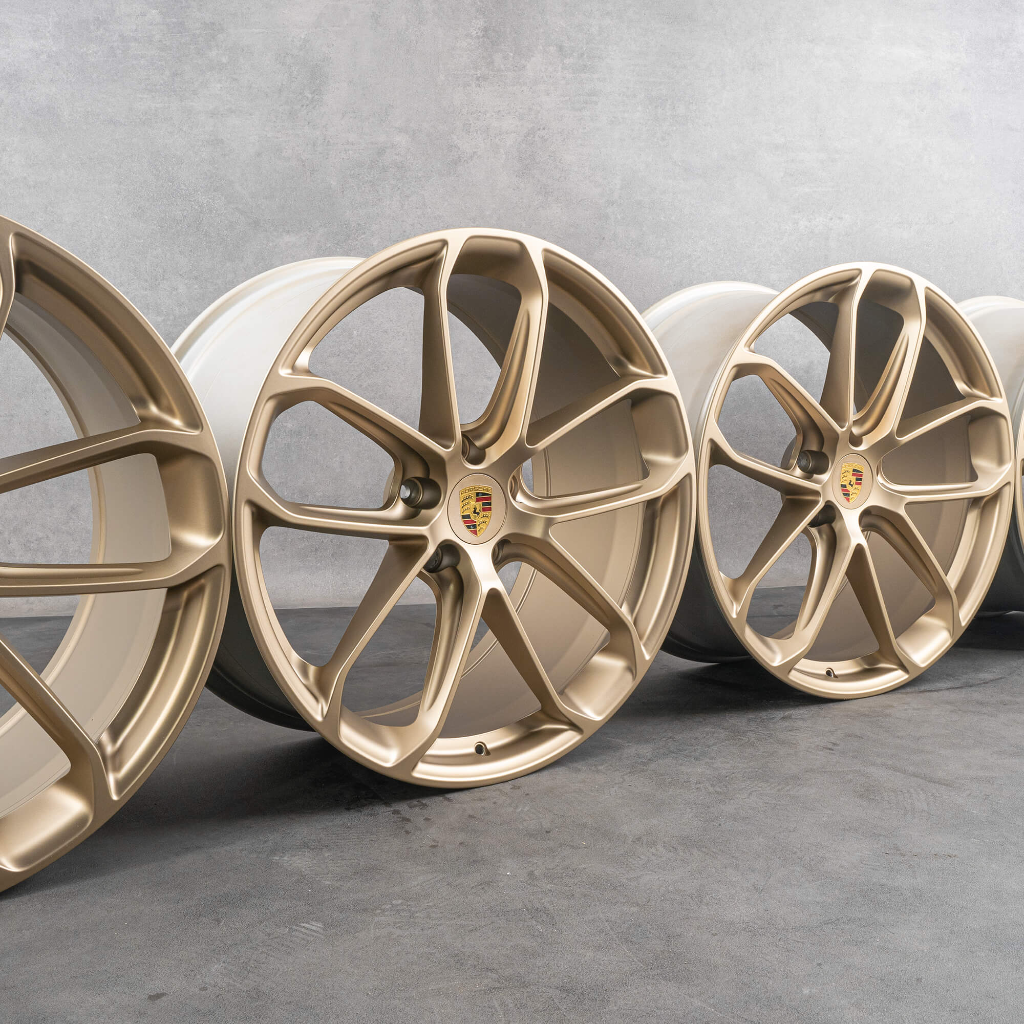 Cerchi originali Porsche Cayenne 22 pollici E3 9Y3601025BA 10,5j Neodyme GT ruota nuova