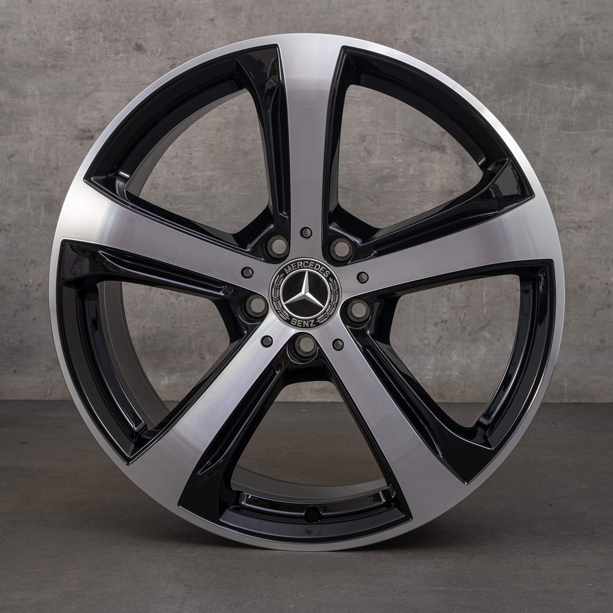 Oryginał Mercedes Benz Klasa C Felgi 19 cali X206 All-Terrain A2064015800 czarne Polerowane NOWOŚĆ