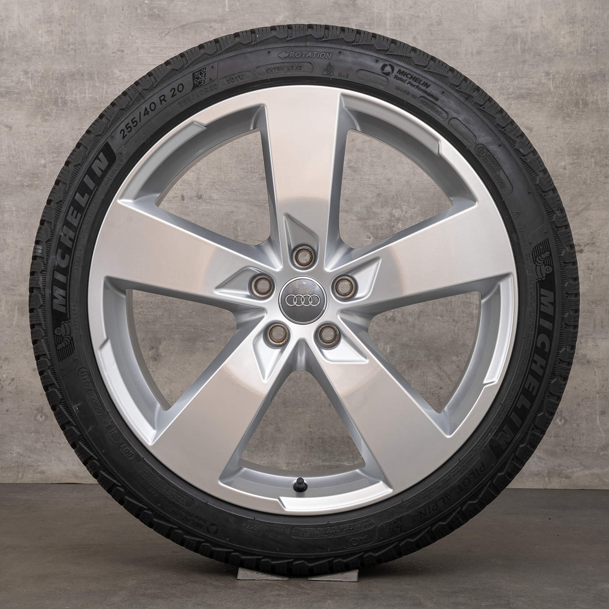 Audi A6 S6 4K C8 roți OEM de iarnă 20 inch jante 4K0601025K 7 mm S line