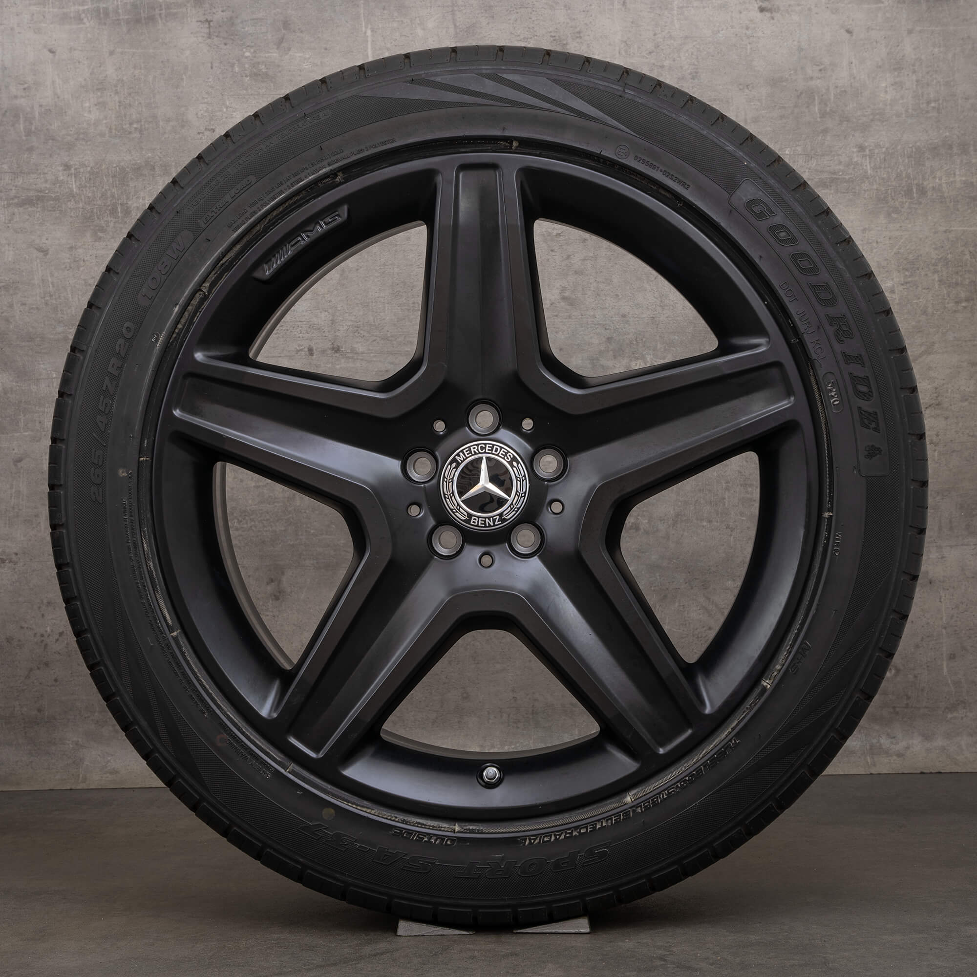 お急ぎ MB ML 265/45/20 （Mercedes Benz ML original alu felge 20 s