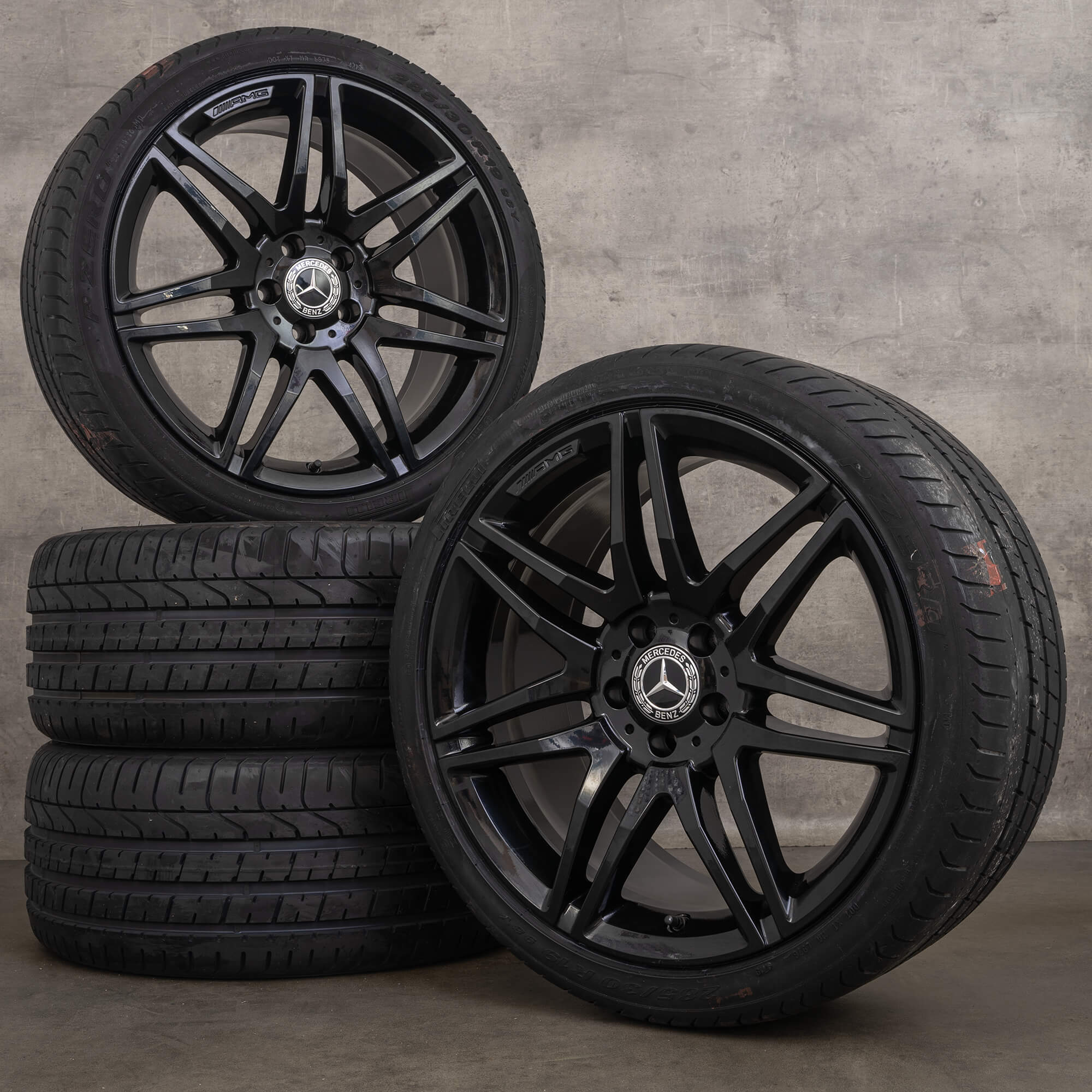 Originální Mercedes AMG SL 231 CLS C218 X218 19 palcové letni pneumatiky ráfky