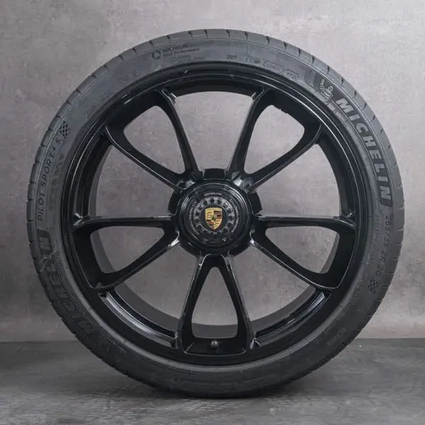 OEM 991 21 inch Porsche rims & rims and tire package