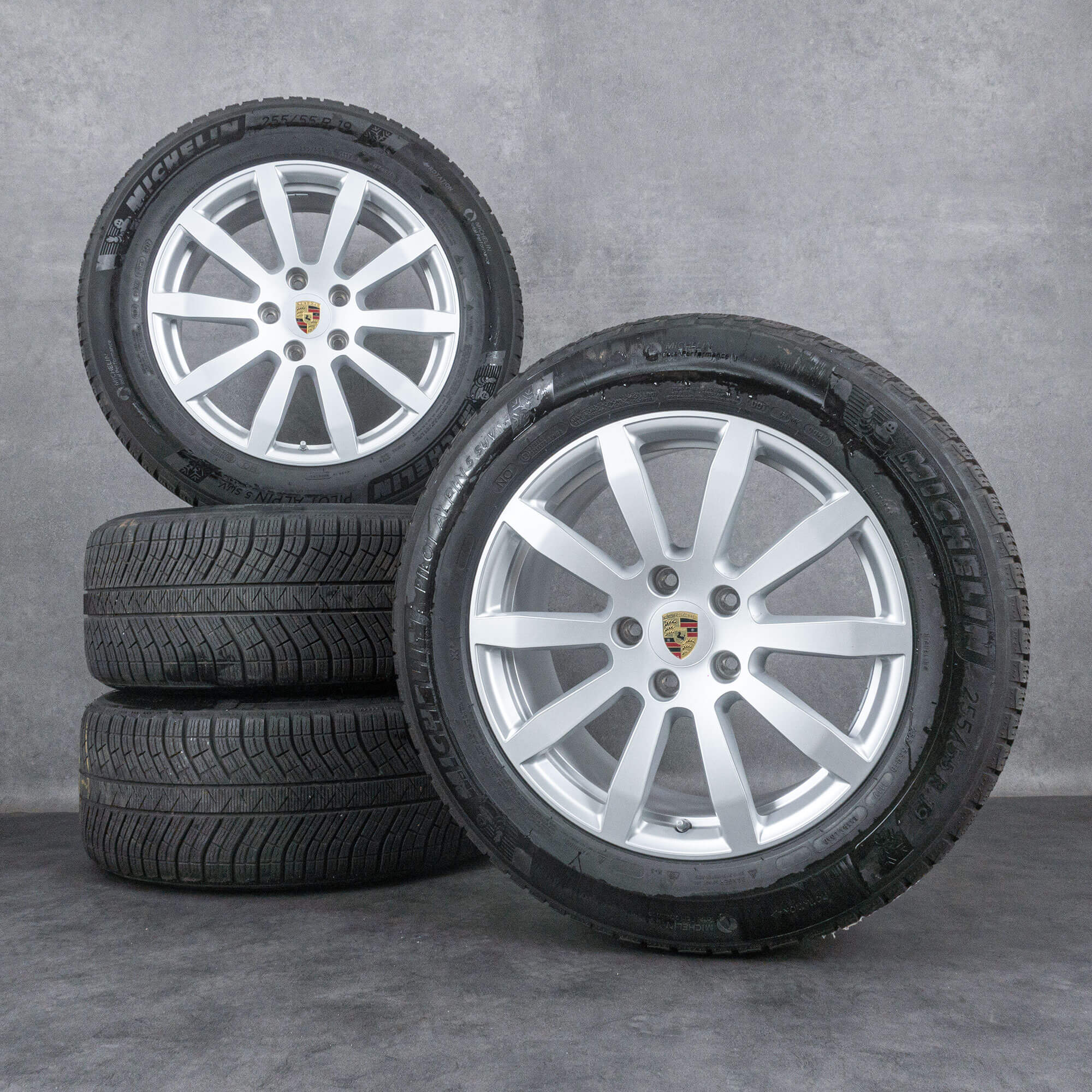 Cerchi originali Porsche da 19 pollici Cayenne S Sport 9Y0 Pneumatici invernali Winterrder