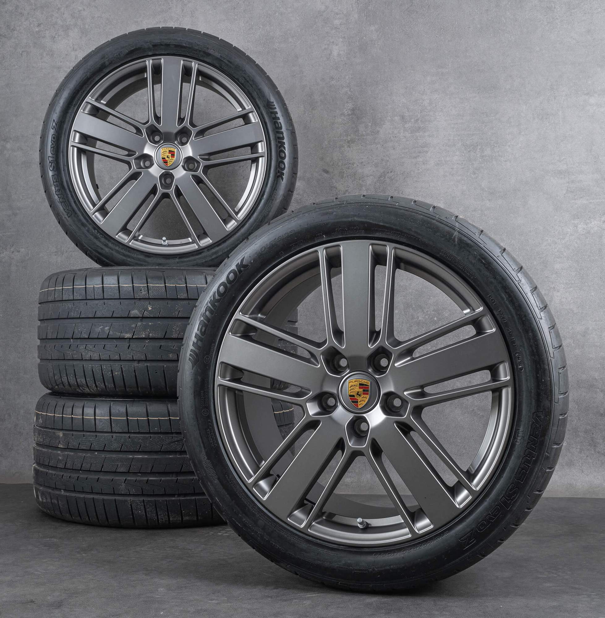 Jantes originales Porsche Panamera 971 S GTS 20 pouces pneus d'été NEUF
