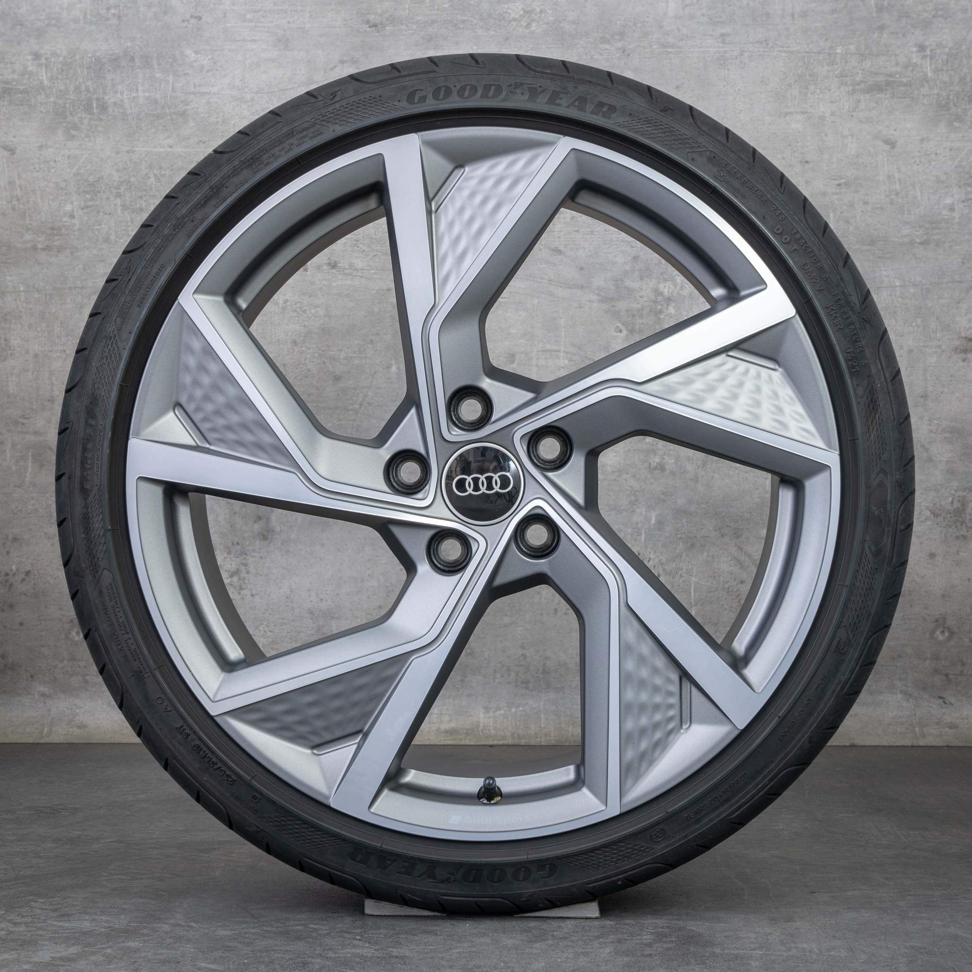Llantas originales Audi A3 S3 19 pulgadas 8Y 8V ruedas de verano 8Y0601025Q titan mate pulido torneado